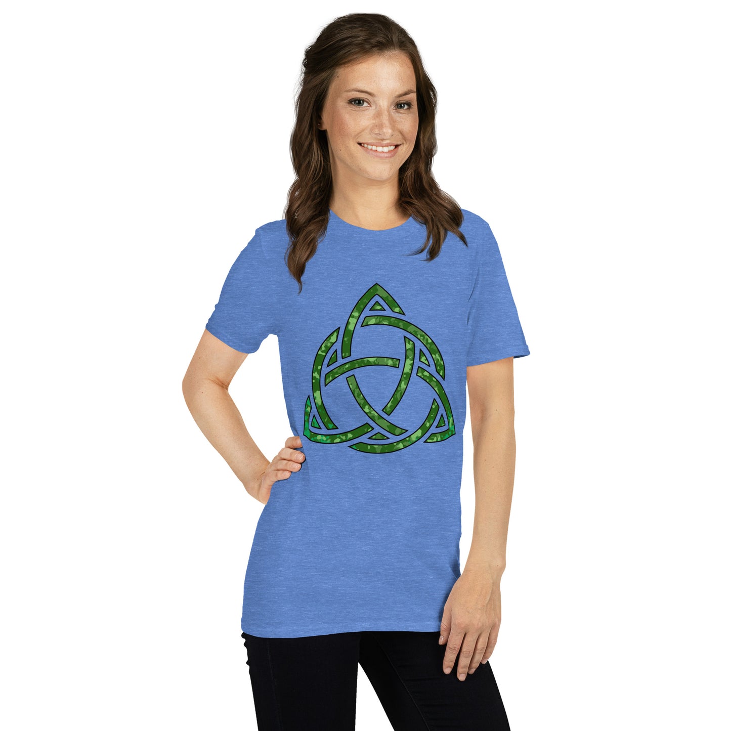 Celtic Knot Triquetra Short-Sleeve Unisex T-Shirt