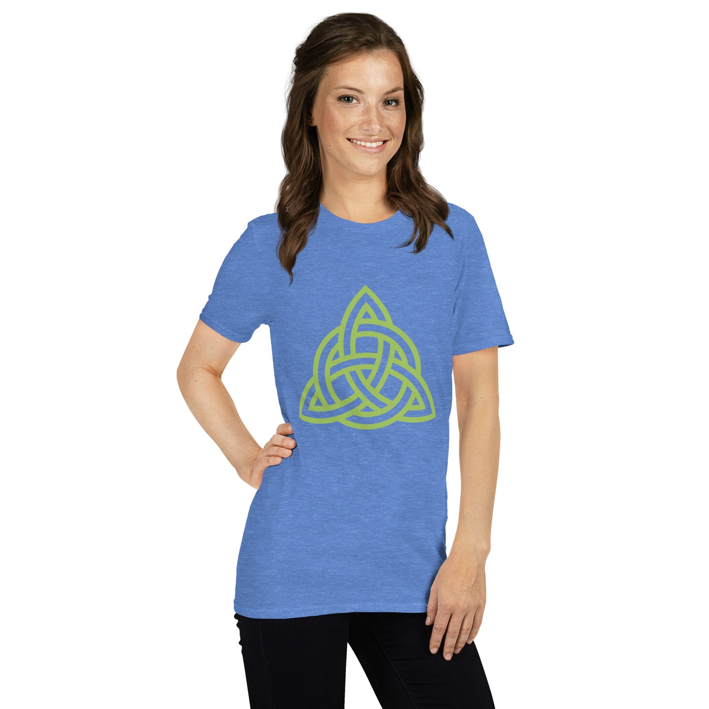 Celtic Knot Triangle Short-Sleeve Unisex T-Shirt