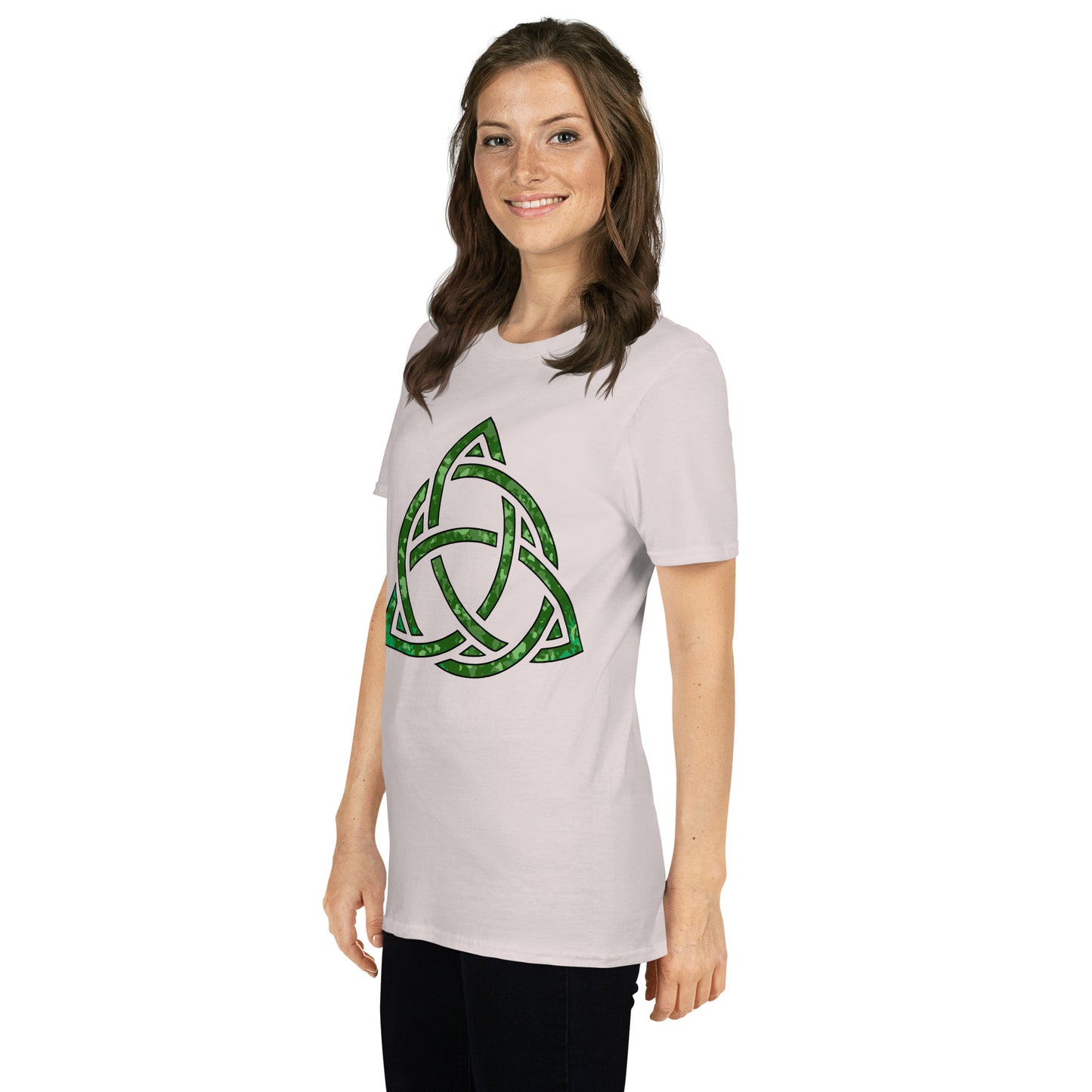 Celtic Knot Triquetra Short-Sleeve Unisex T-Shirt