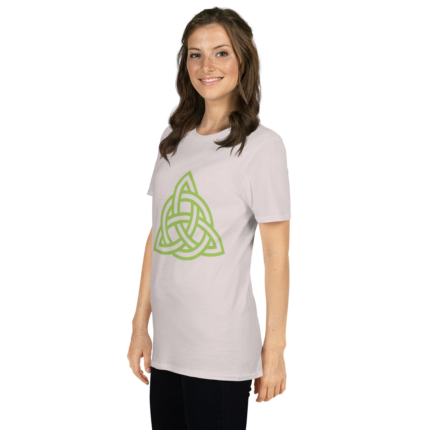 Celtic Knot Triangle Short-Sleeve Unisex T-Shirt