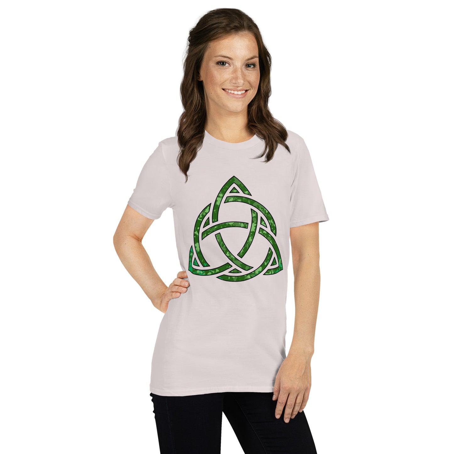 Celtic Knot Triquetra Short-Sleeve Unisex T-Shirt