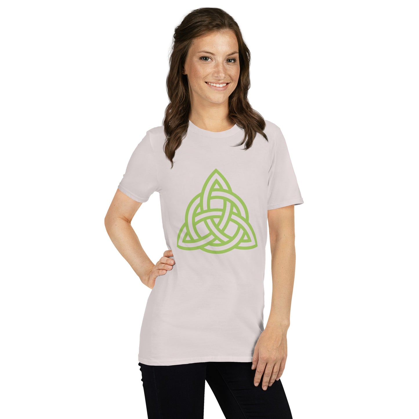 Celtic Knot Triangle Short-Sleeve Unisex T-Shirt