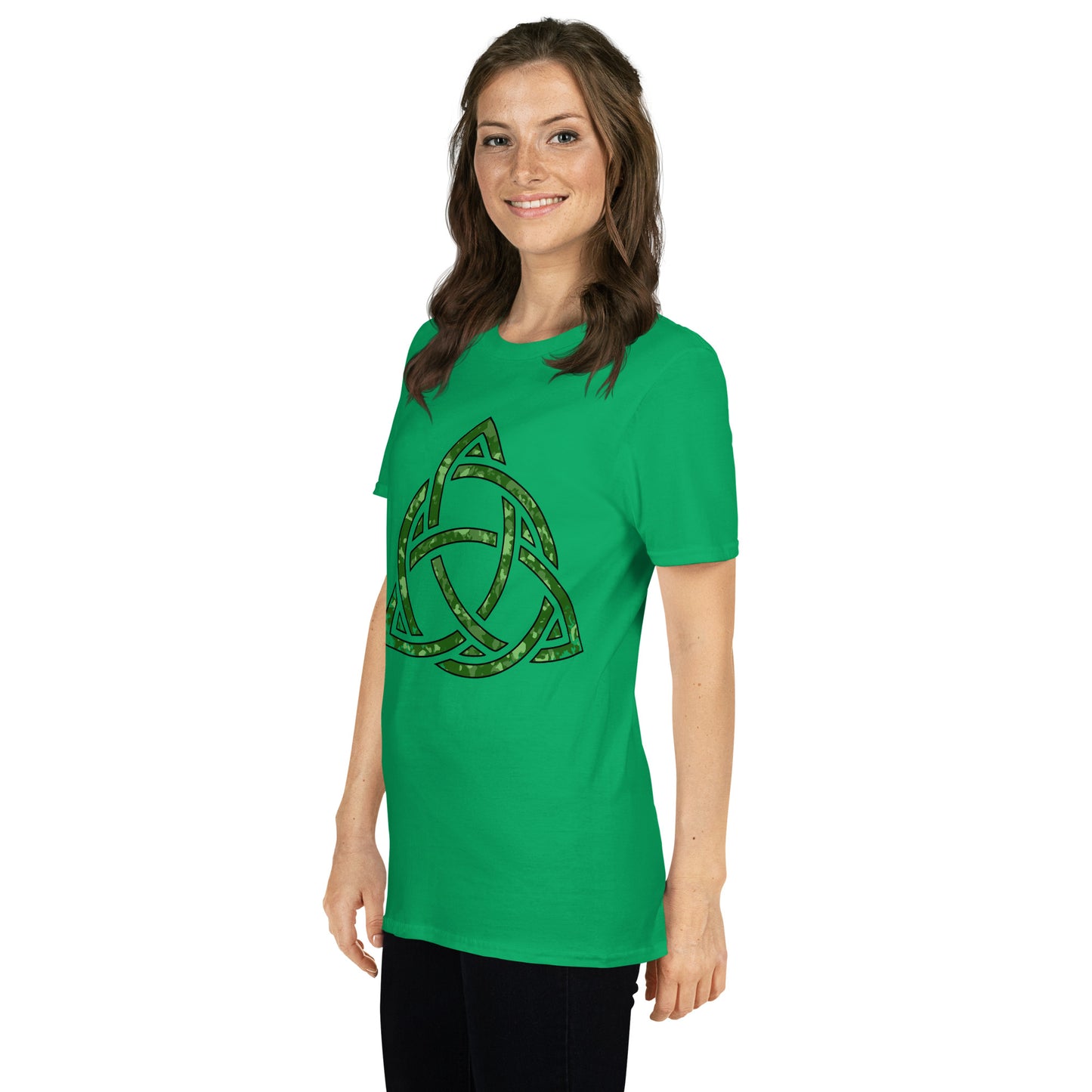 Celtic Knot Triquetra Short-Sleeve Unisex T-Shirt