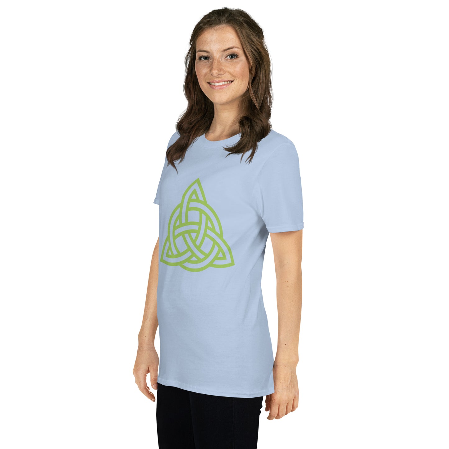 Celtic Knot Triangle Short-Sleeve Unisex T-Shirt