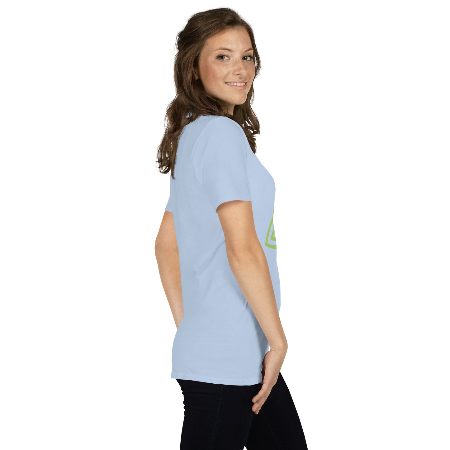 Celtic Knot Triangle Short-Sleeve Unisex T-Shirt
