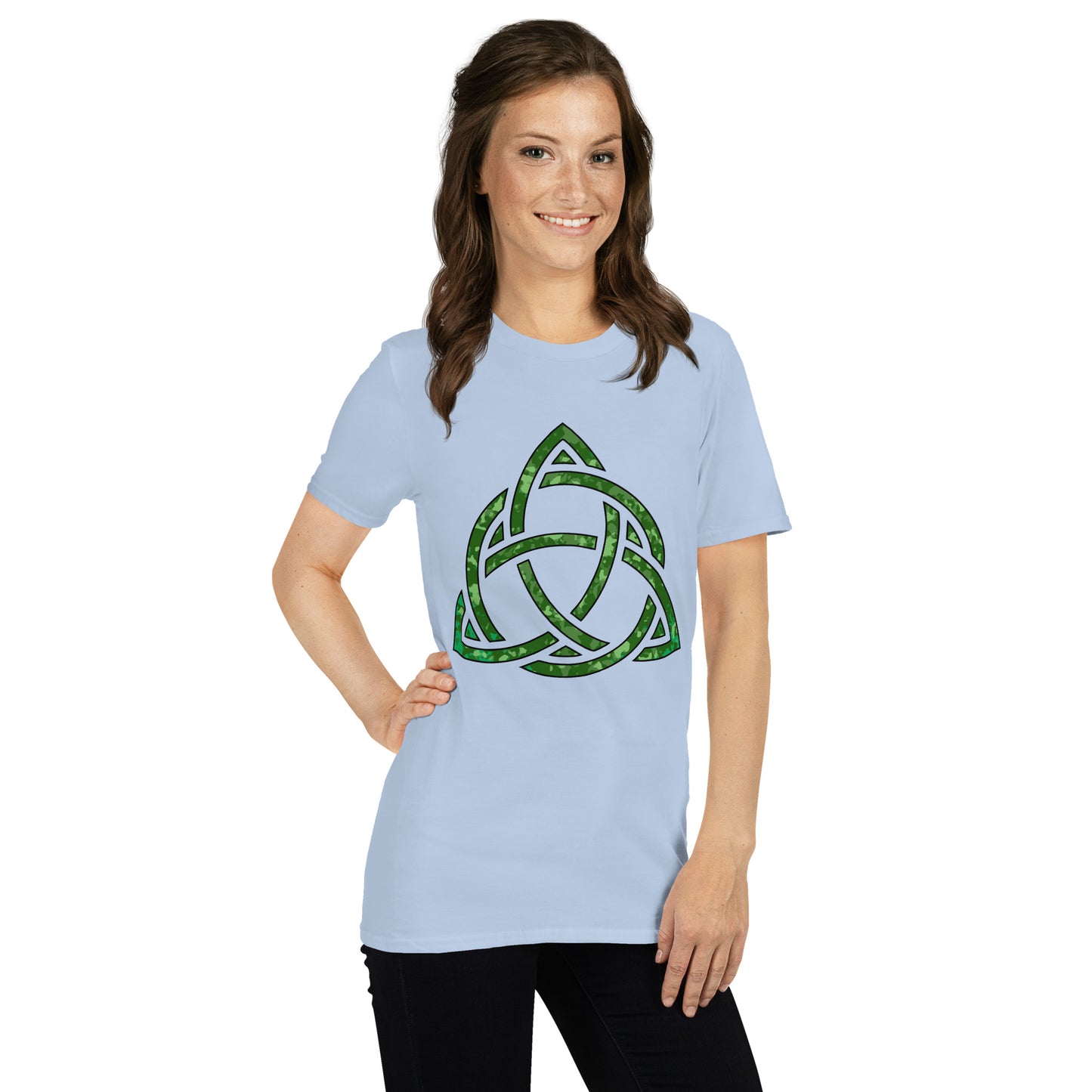 Celtic Knot Triquetra Short-Sleeve Unisex T-Shirt
