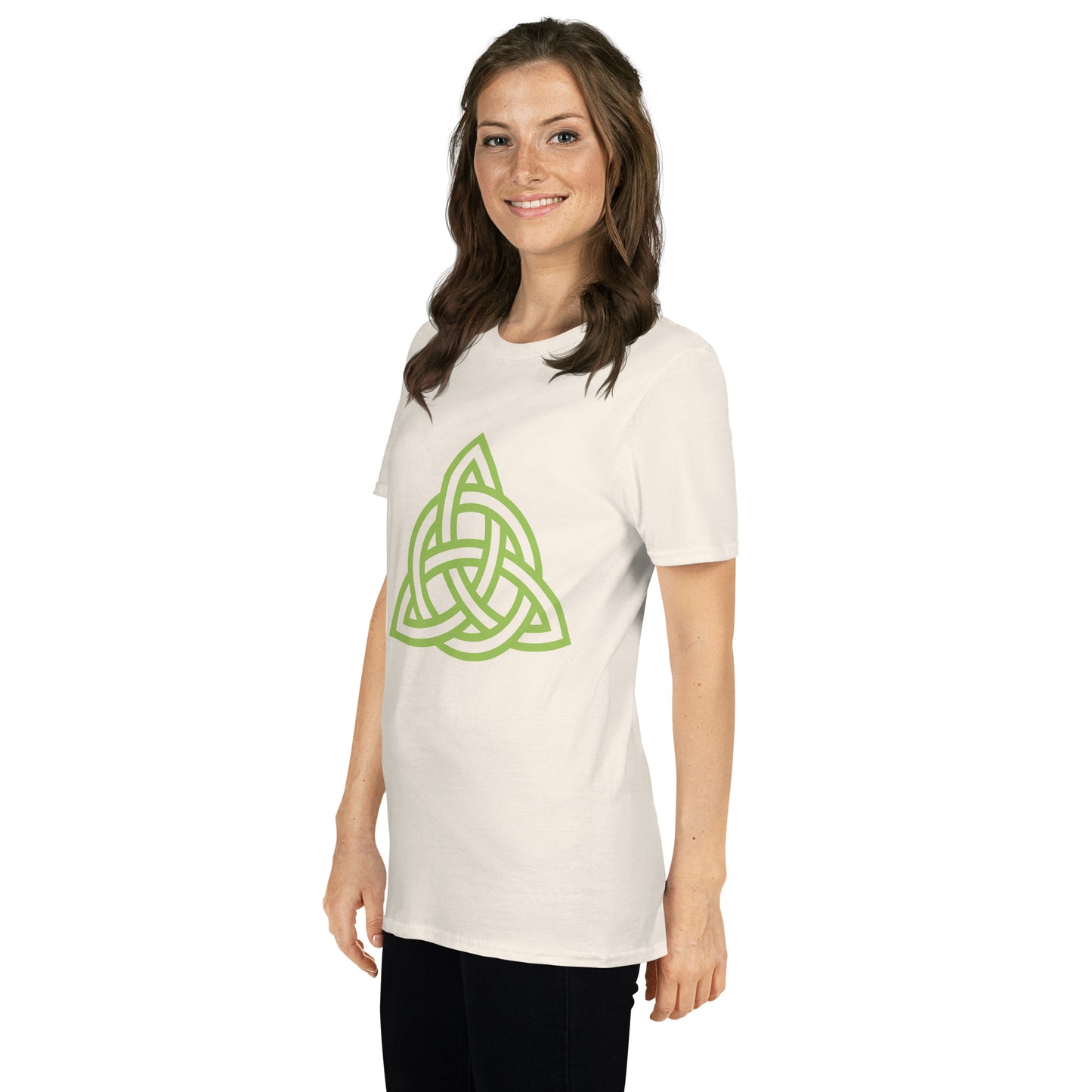 Celtic Knot Triangle Short-Sleeve Unisex T-Shirt