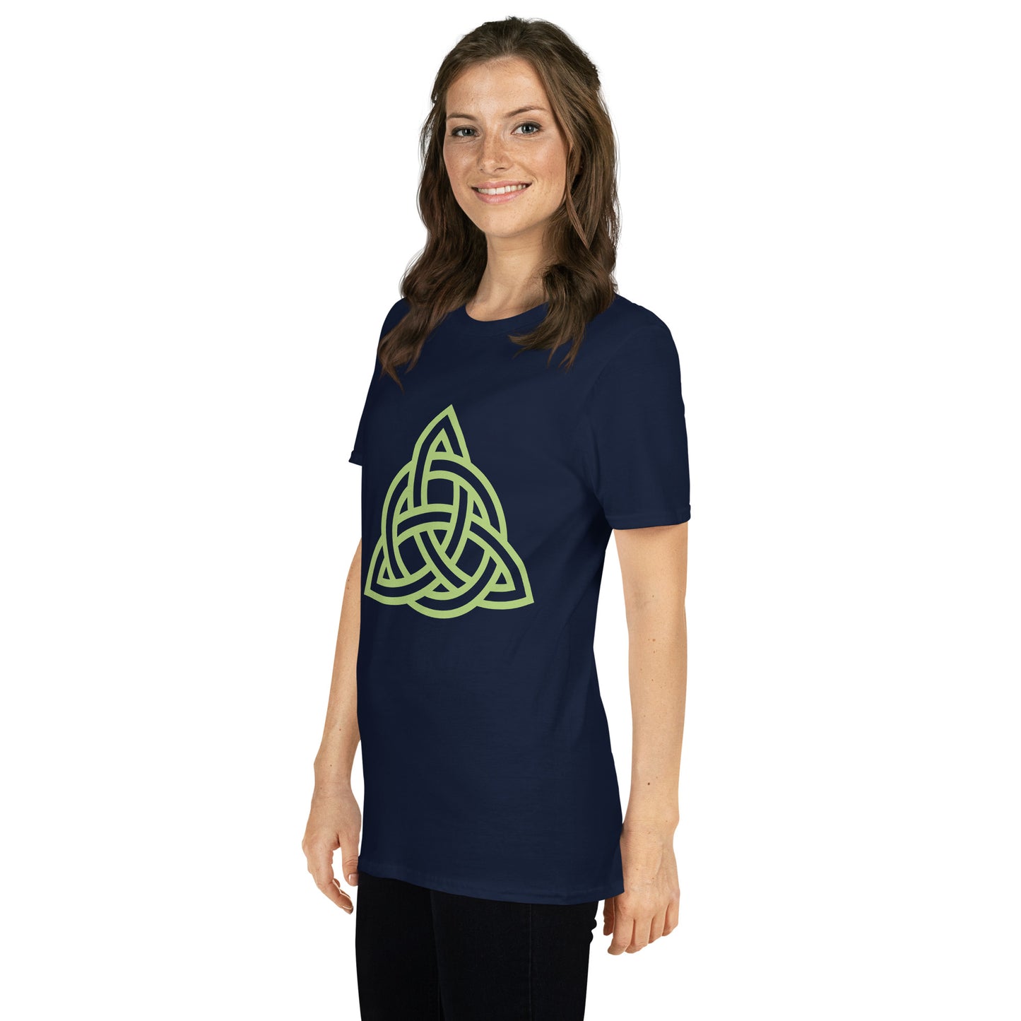 Celtic Knot Triangle Short-Sleeve Unisex T-Shirt