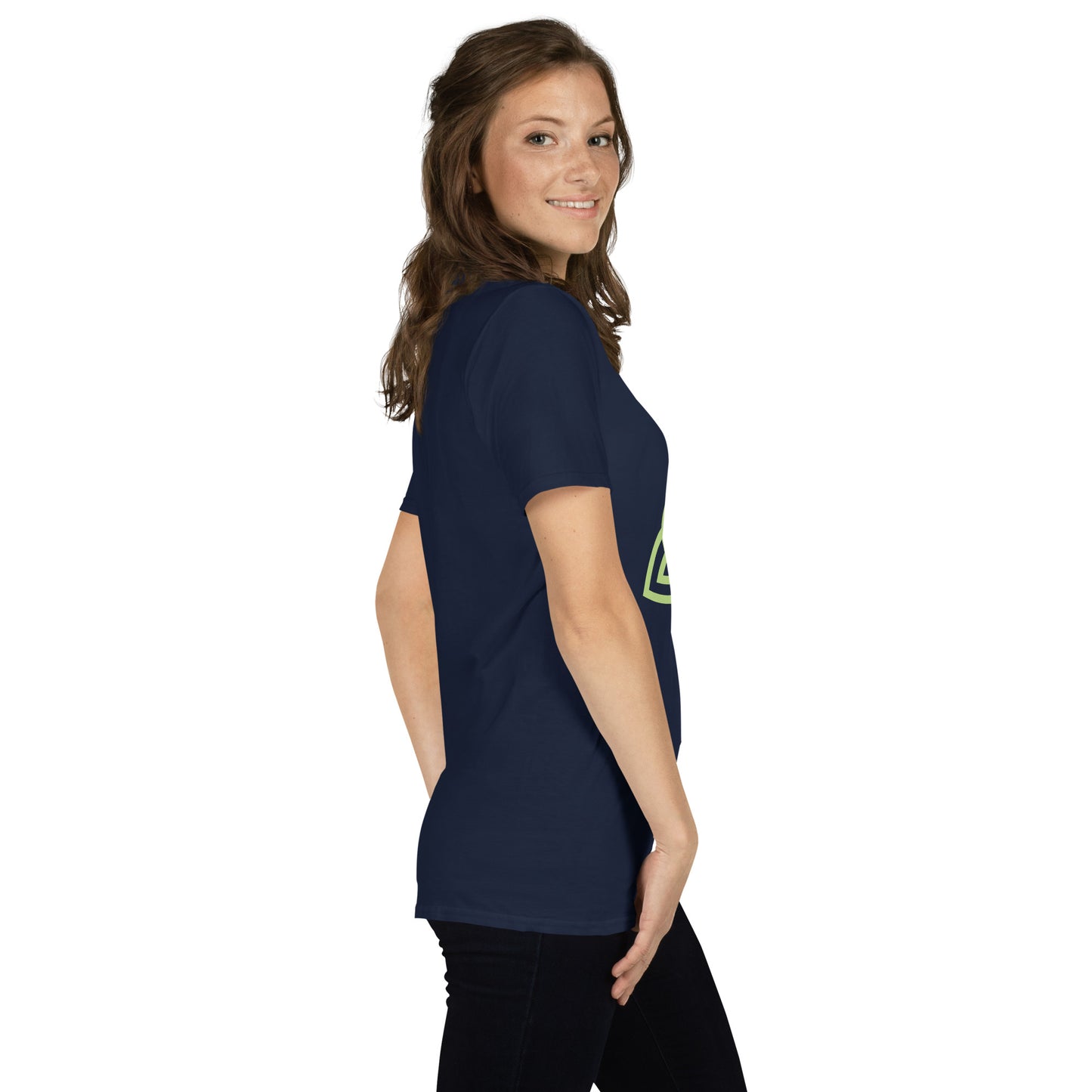 Celtic Knot Triangle Short-Sleeve Unisex T-Shirt