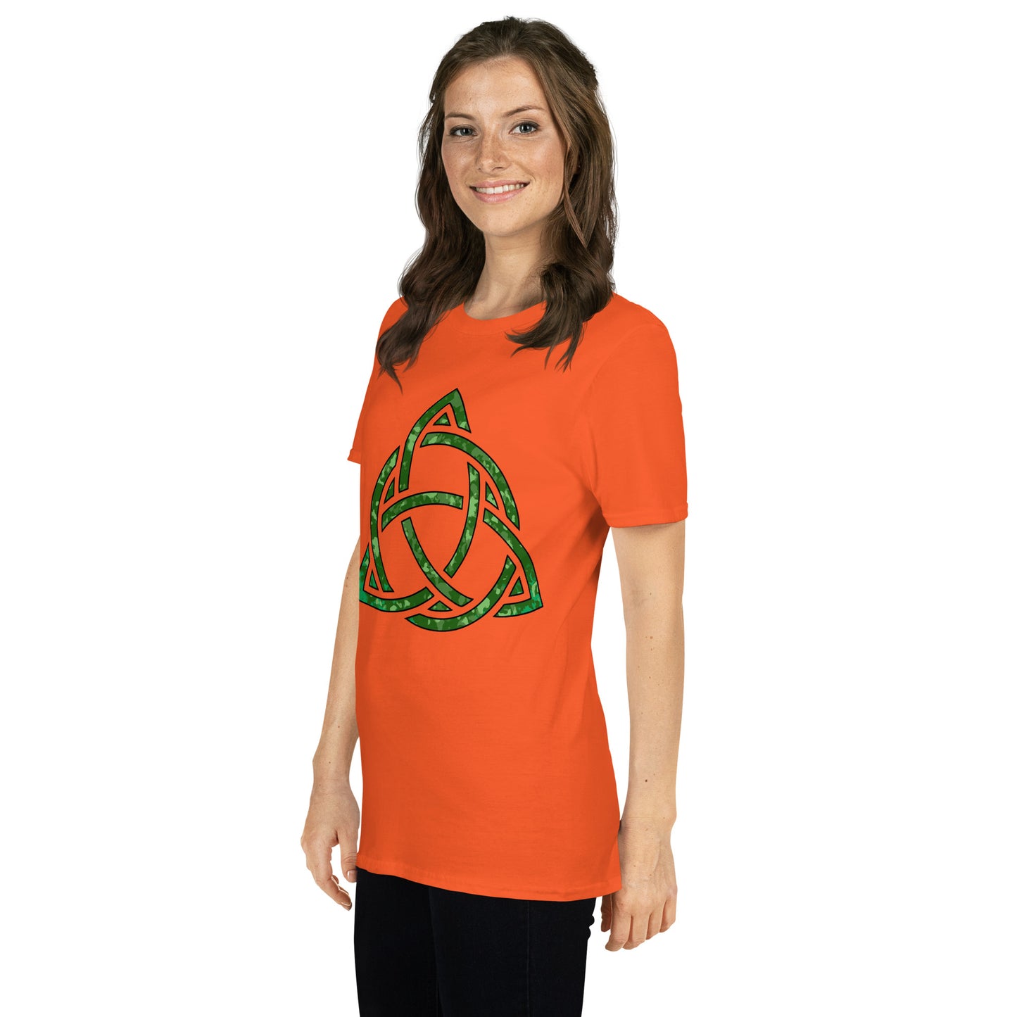 Celtic Knot Triquetra Short-Sleeve Unisex T-Shirt