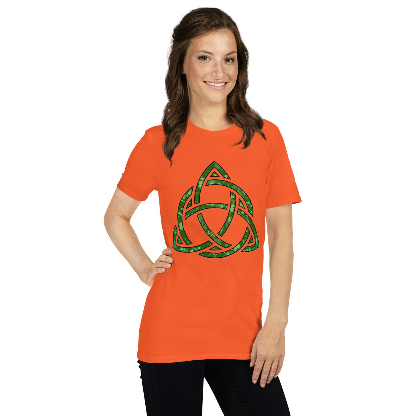 Celtic Knot Triquetra Short-Sleeve Unisex T-Shirt