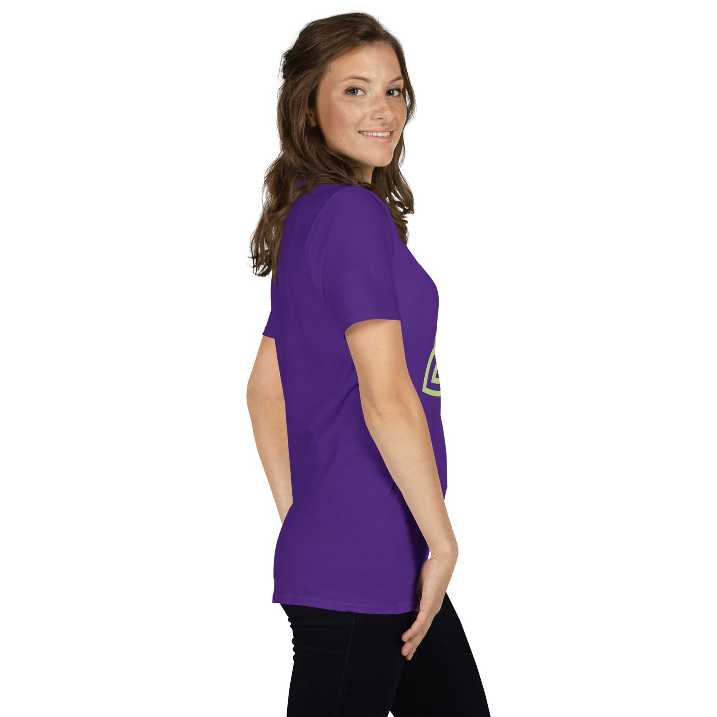 Celtic Knot Triangle Short-Sleeve Unisex T-Shirt