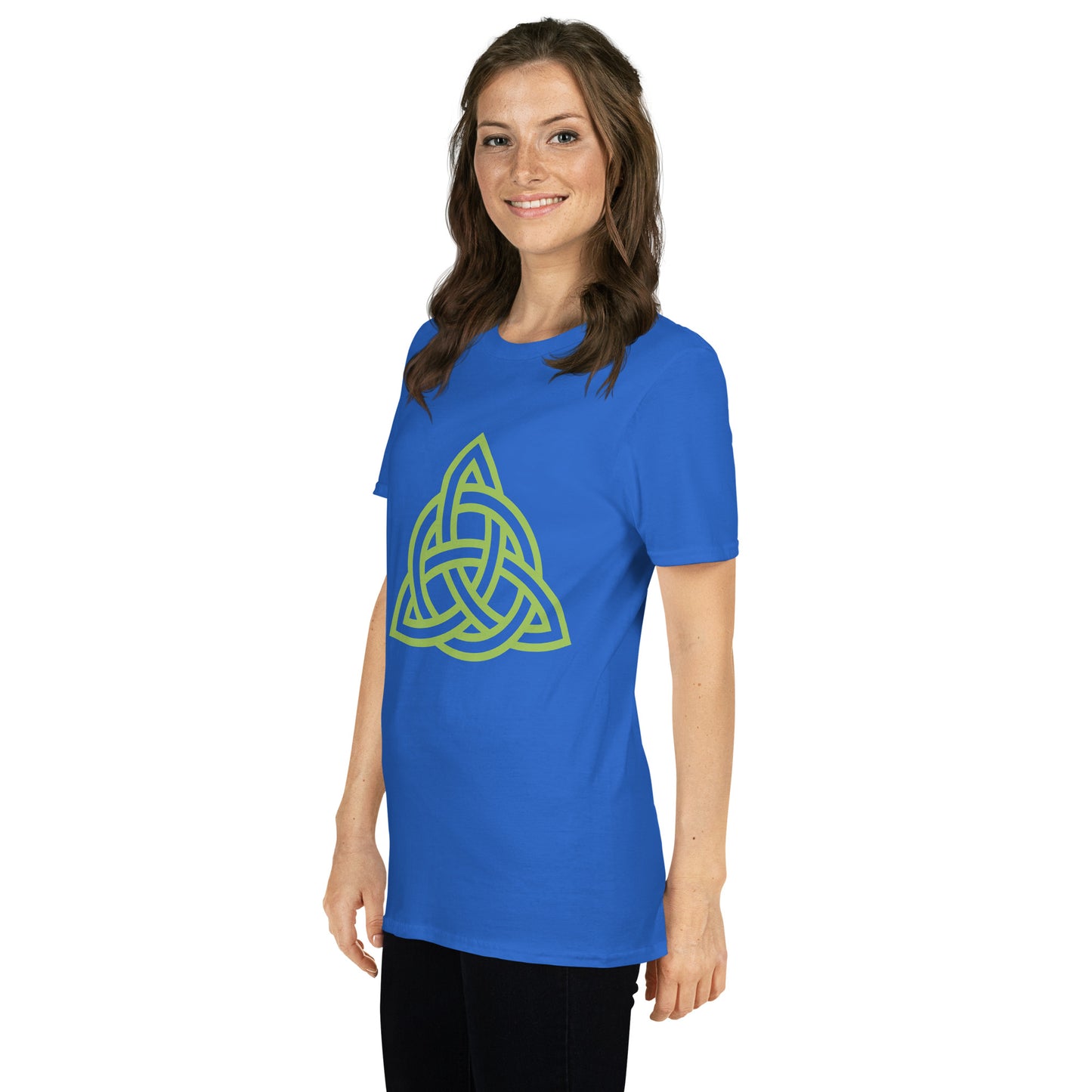 Celtic Knot Triangle Short-Sleeve Unisex T-Shirt