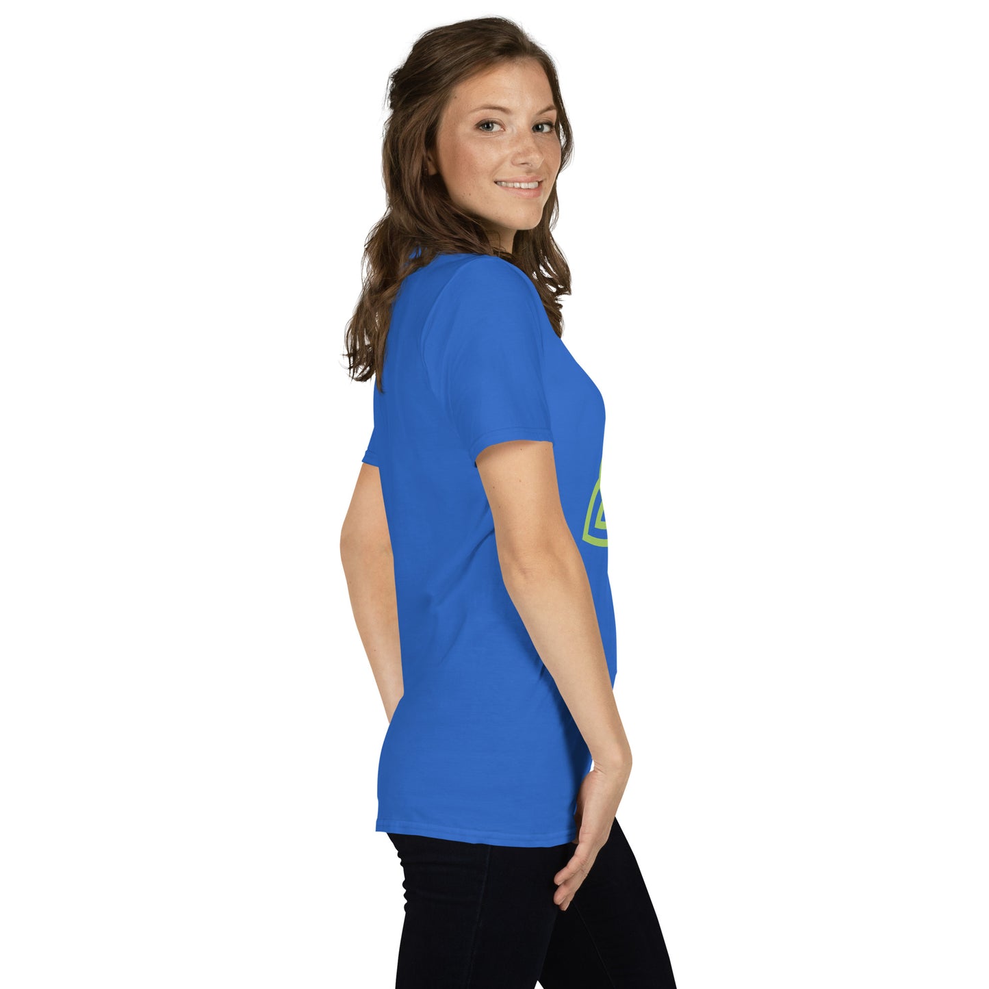 Celtic Knot Triangle Short-Sleeve Unisex T-Shirt