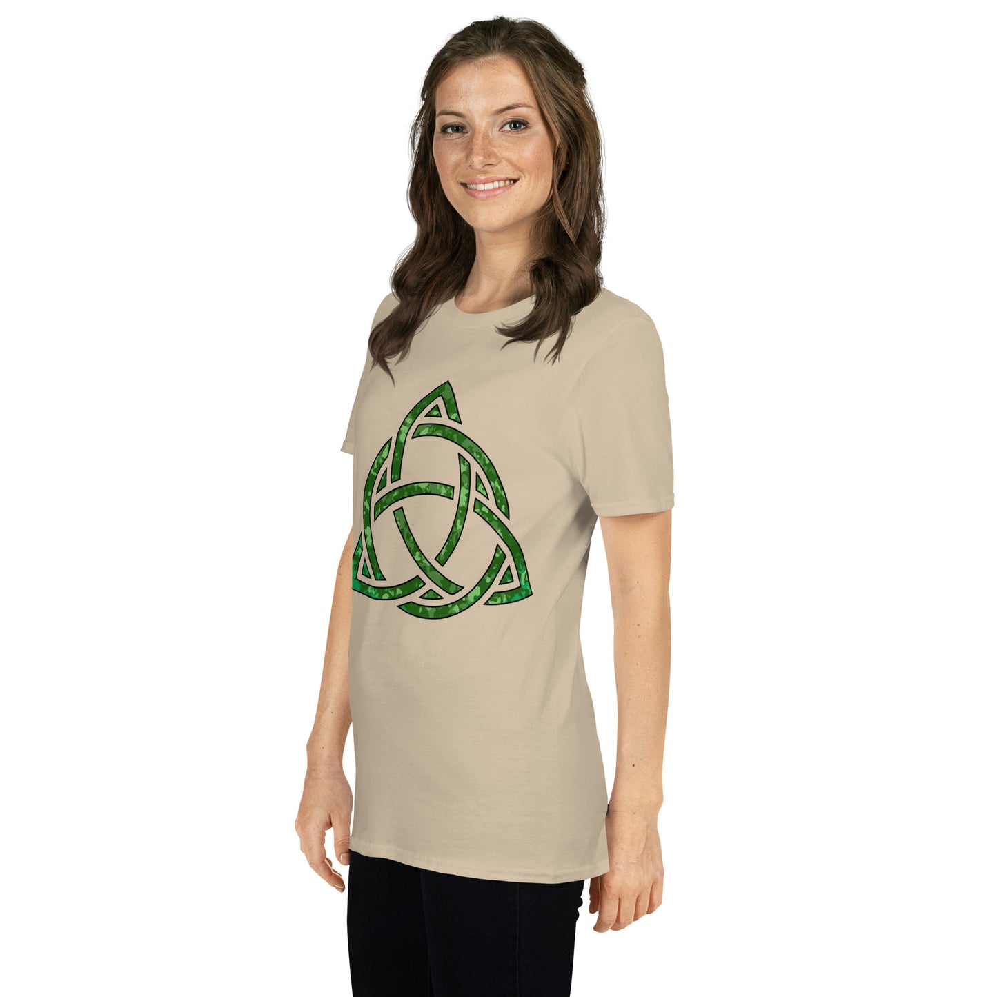 Celtic Knot Triquetra Short-Sleeve Unisex T-Shirt