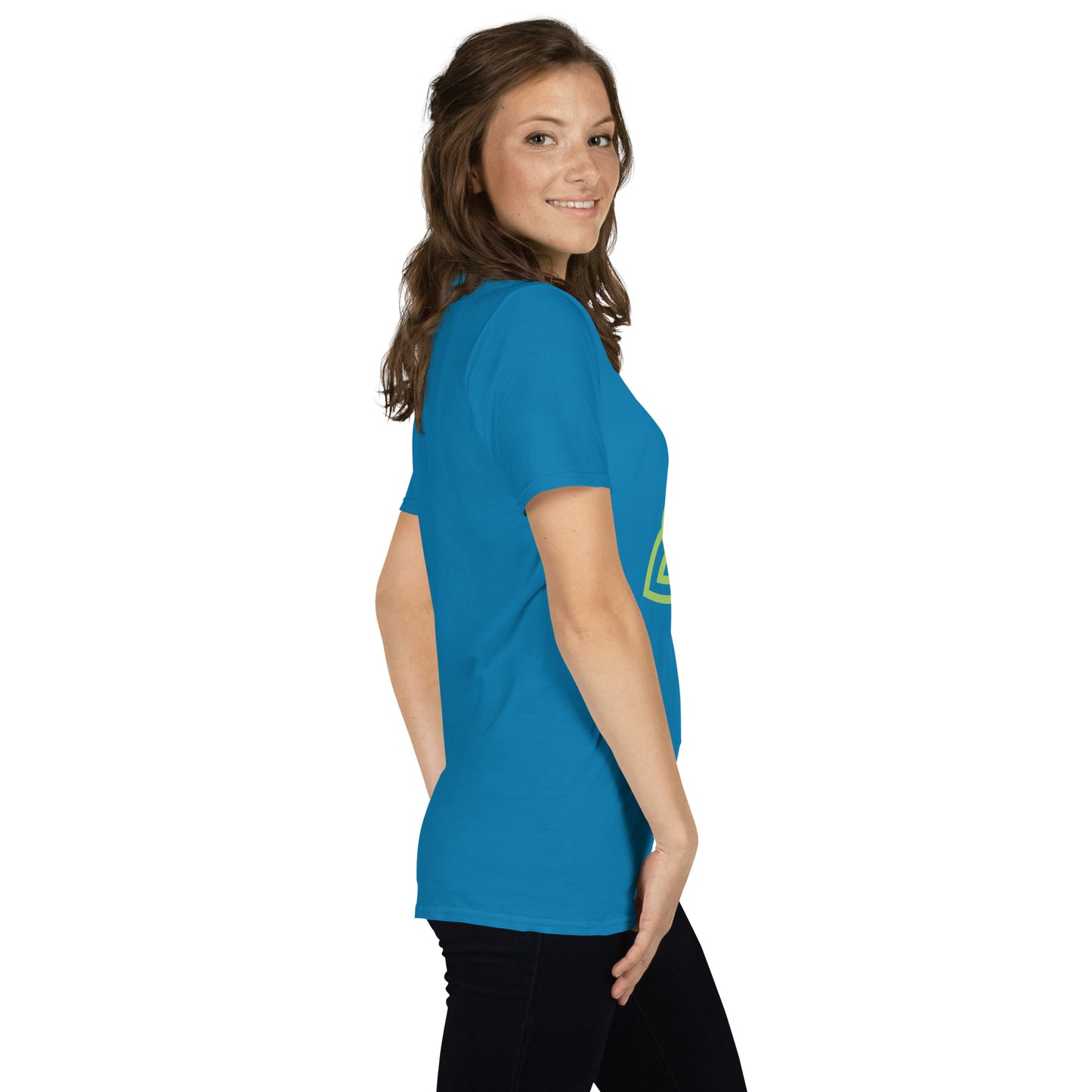 Celtic Knot Triangle Short-Sleeve Unisex T-Shirt