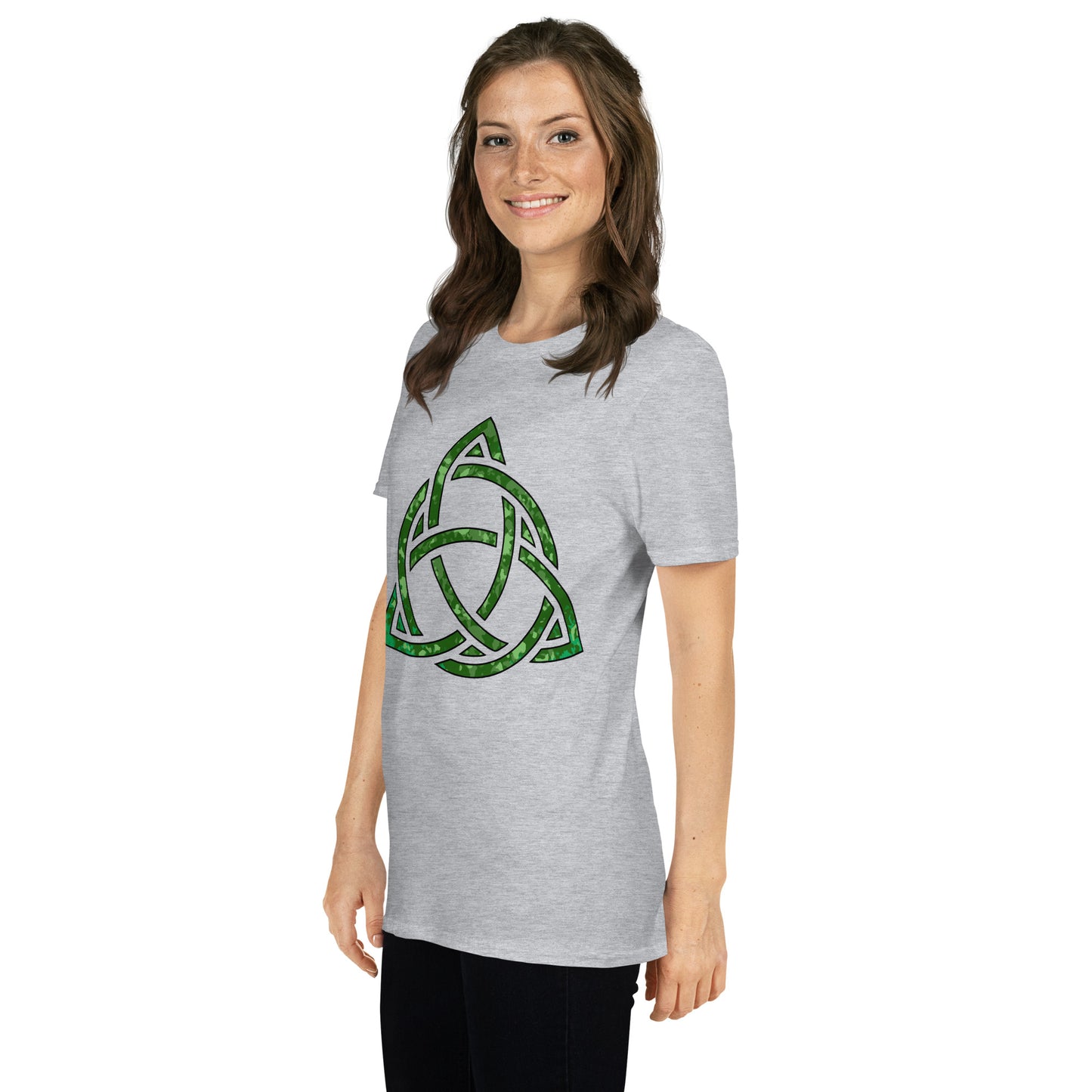 Celtic Knot Triquetra Short-Sleeve Unisex T-Shirt
