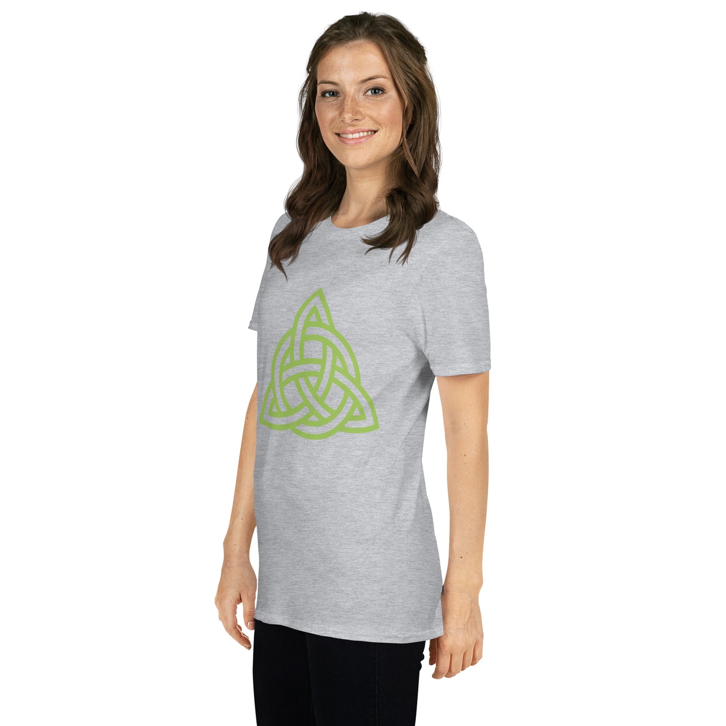 Celtic Knot Triangle Short-Sleeve Unisex T-Shirt