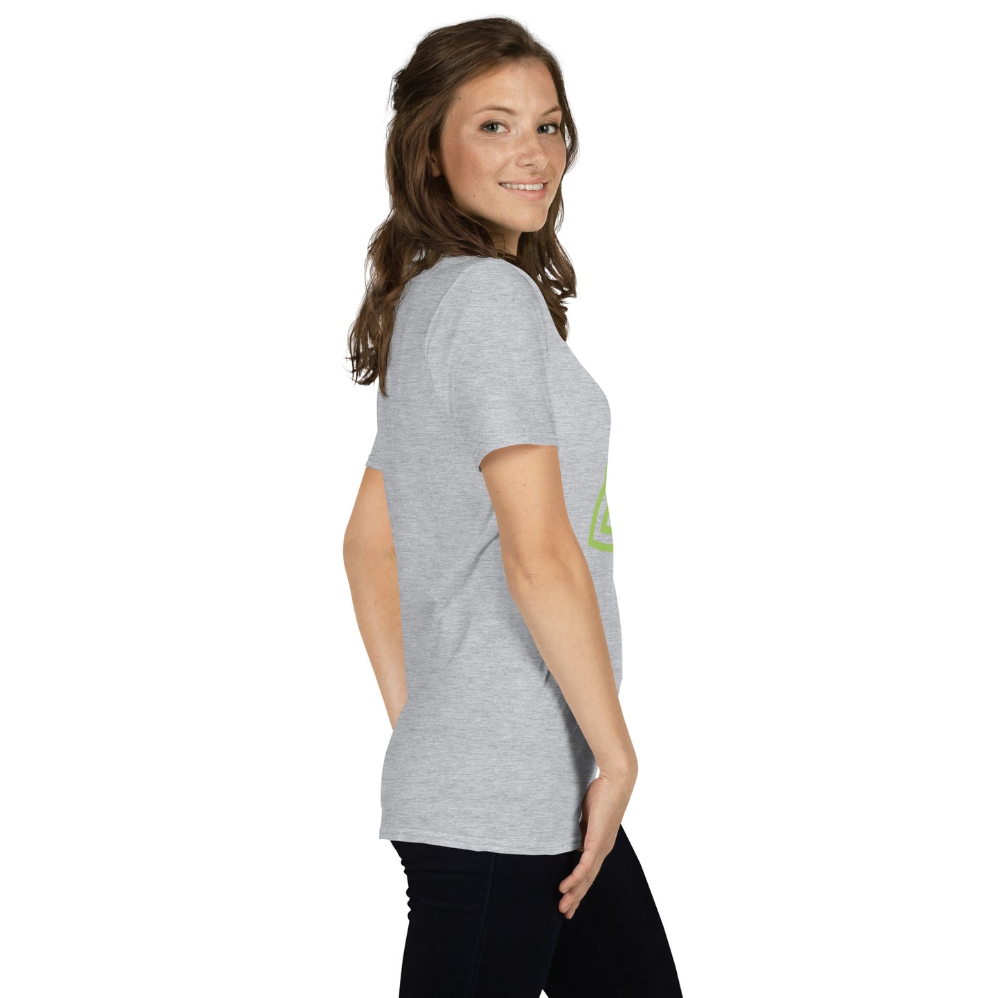 Celtic Knot Triangle Short-Sleeve Unisex T-Shirt