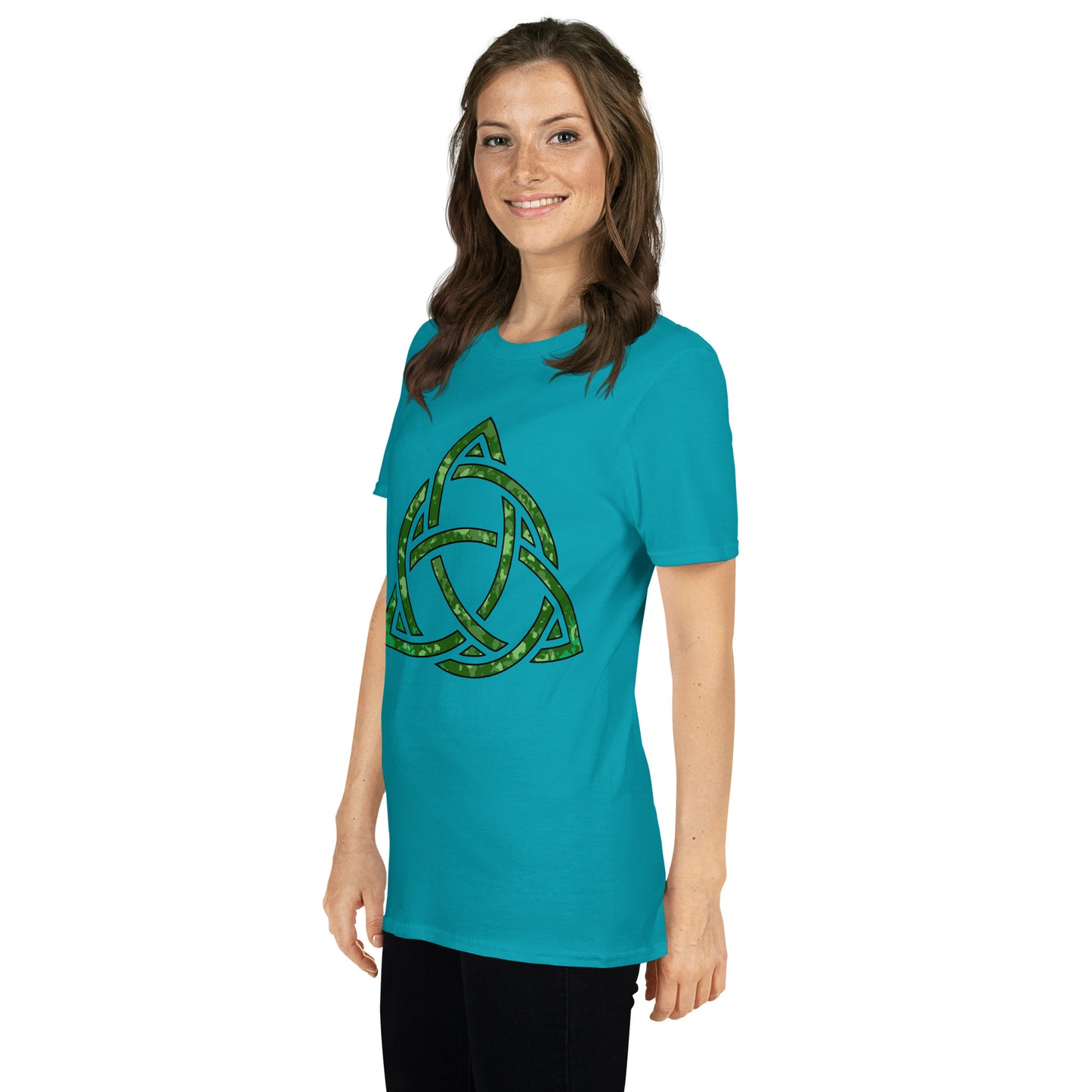 Celtic Knot Triquetra Short-Sleeve Unisex T-Shirt