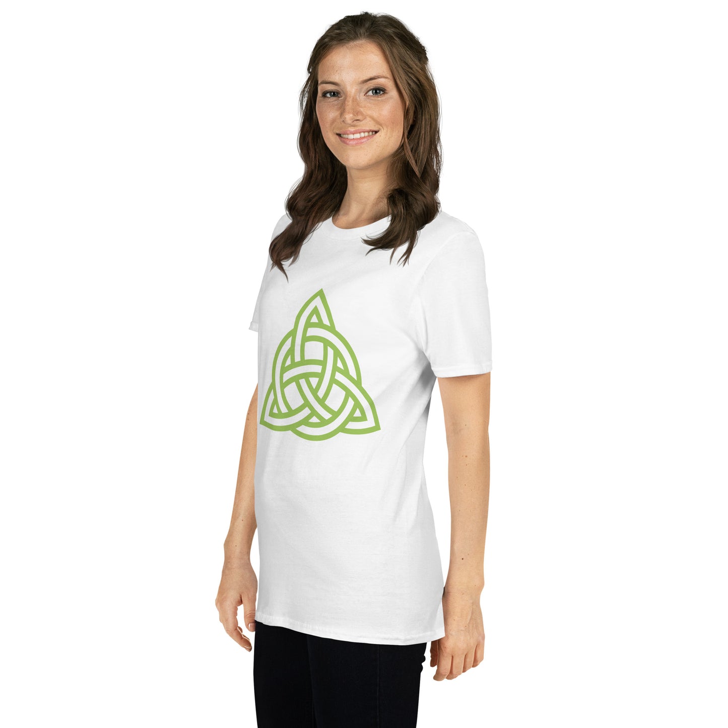 Celtic Knot Triangle Short-Sleeve Unisex T-Shirt