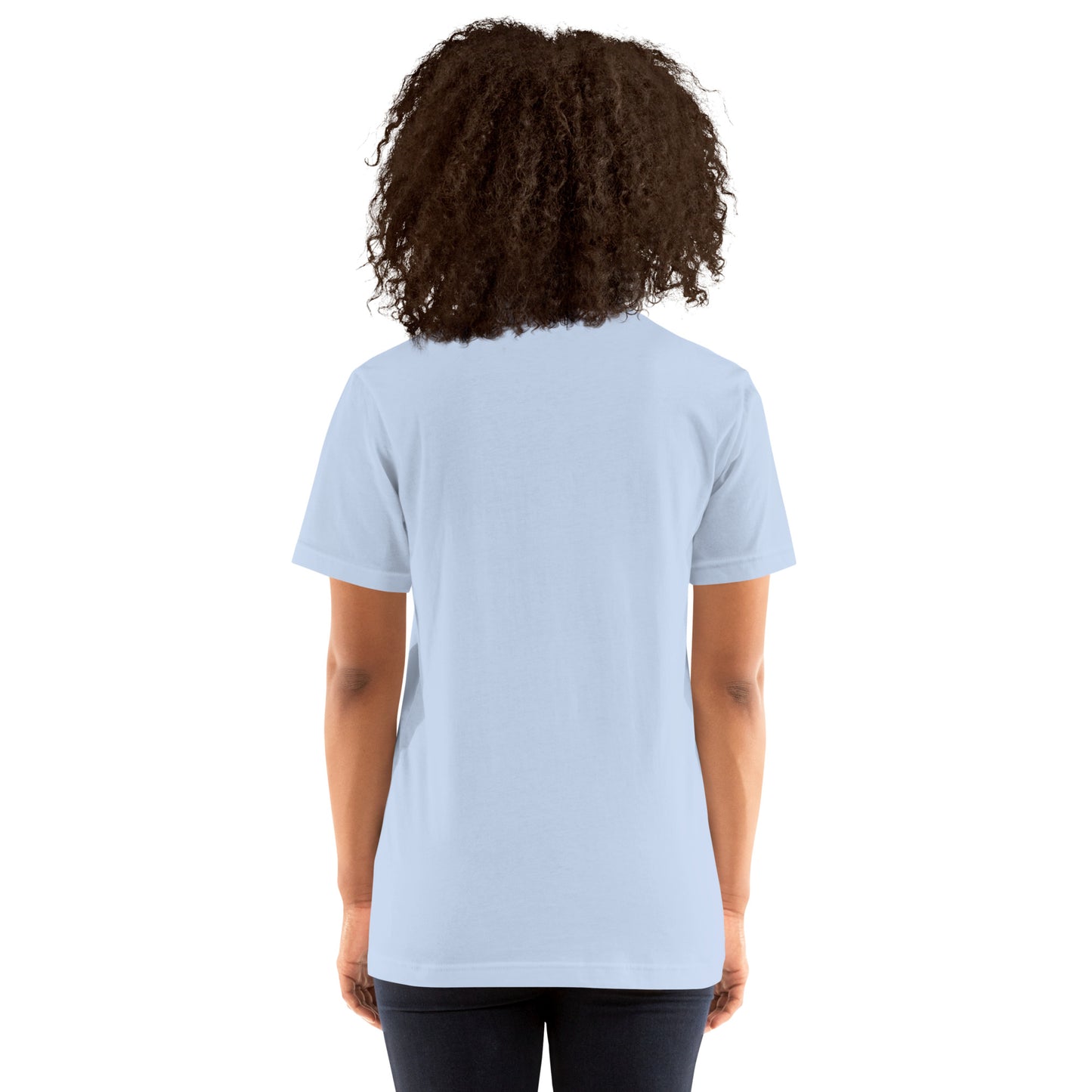 Thankful Grateful Blessed Pink Ladies Unisex t-shirt