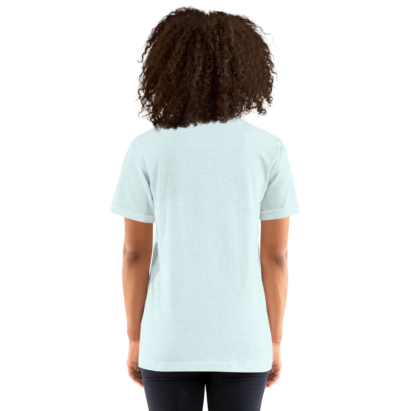 Thankful Grateful Blessed Pink Ladies Unisex t-shirt