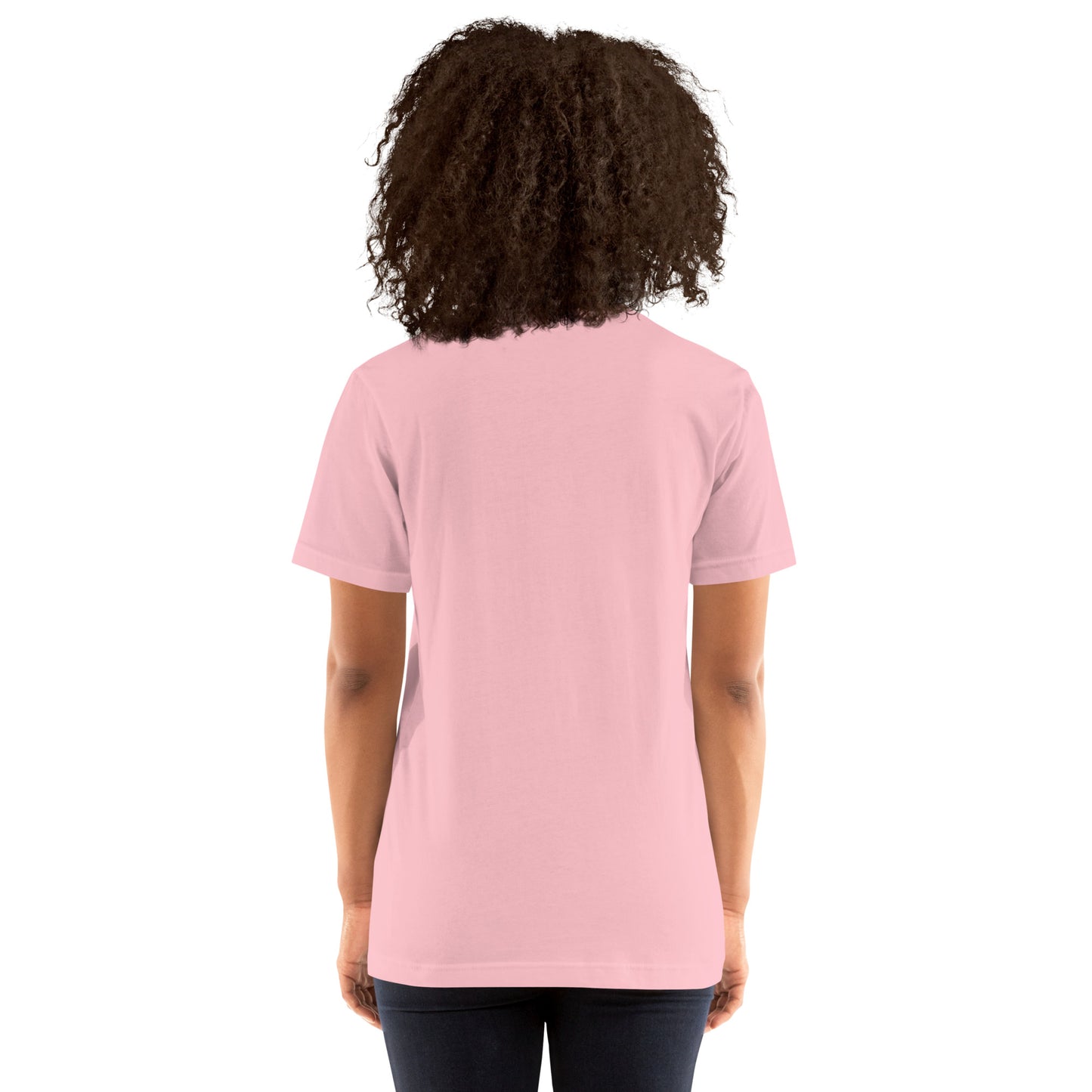 Thankful Grateful Blessed Pink Ladies Unisex t-shirt