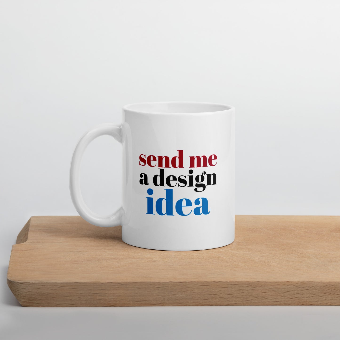 Personalized White glossy mug 11 oz White