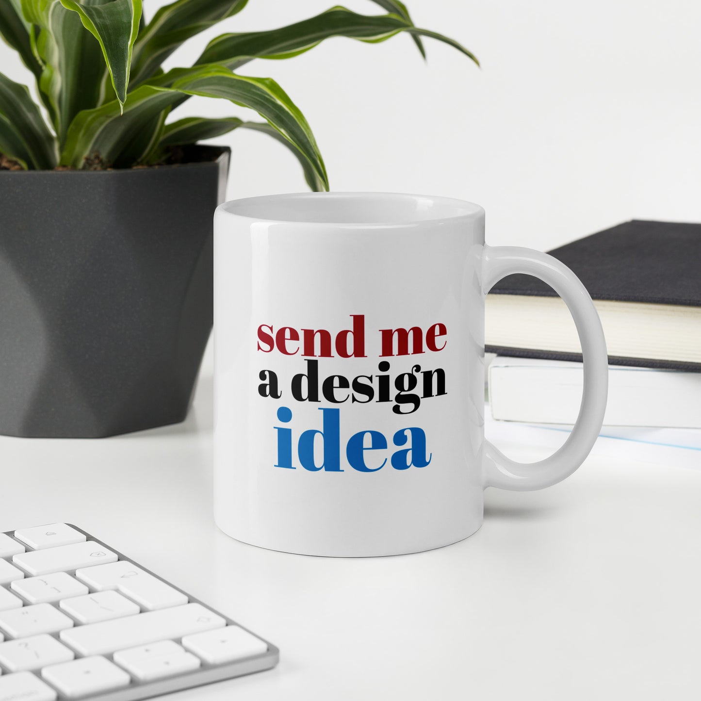 Personalized White glossy mug