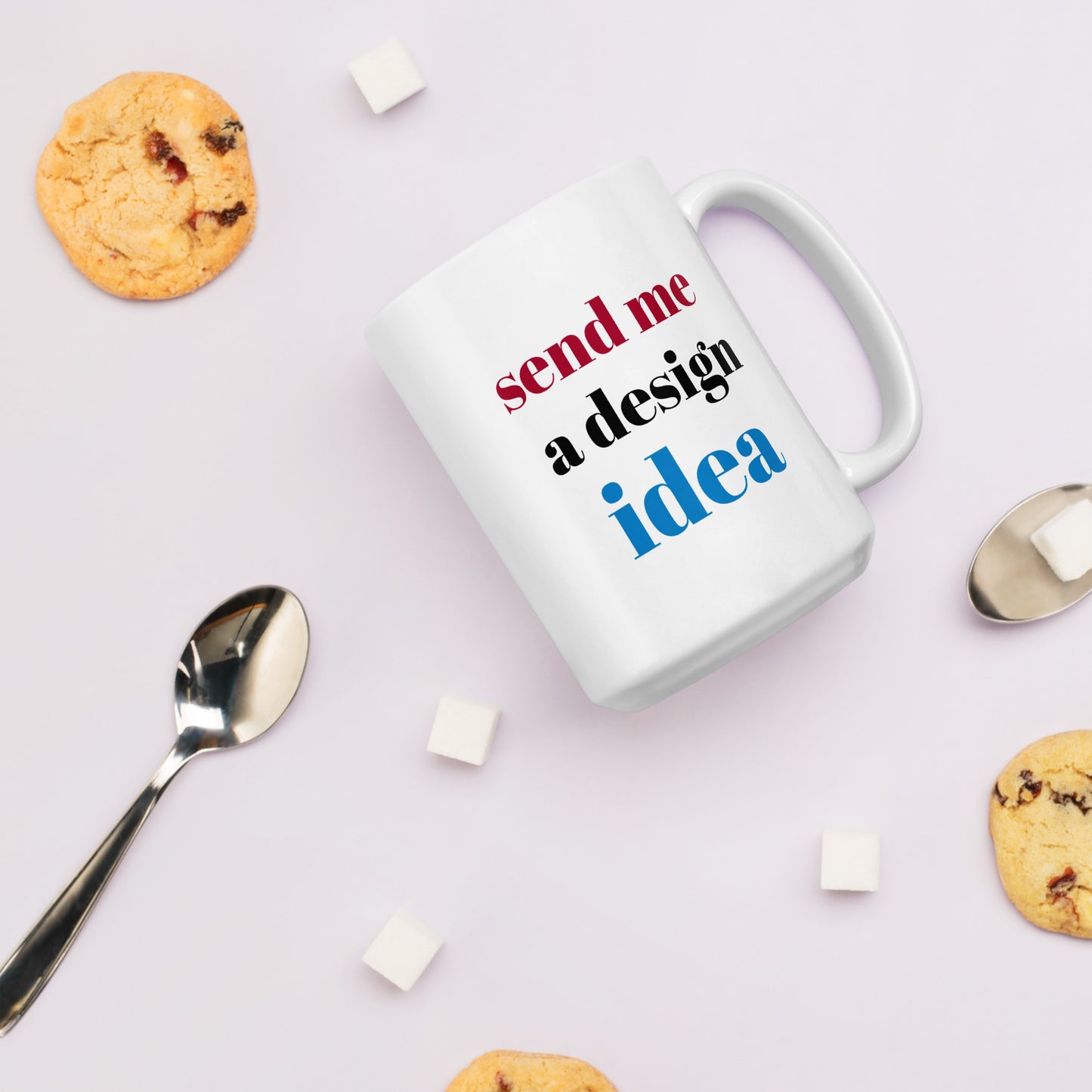 Personalized White glossy mug