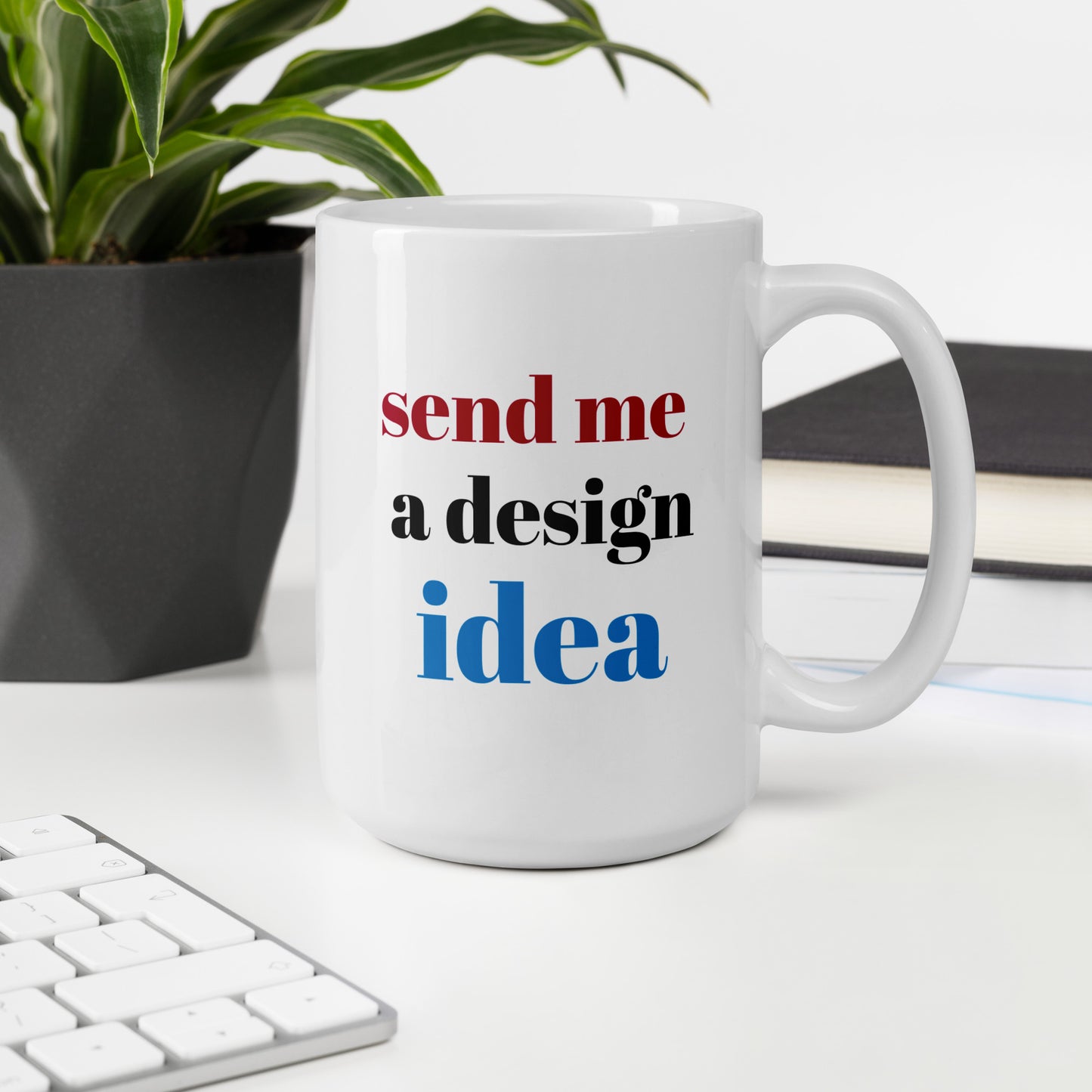 Personalized White glossy mug
