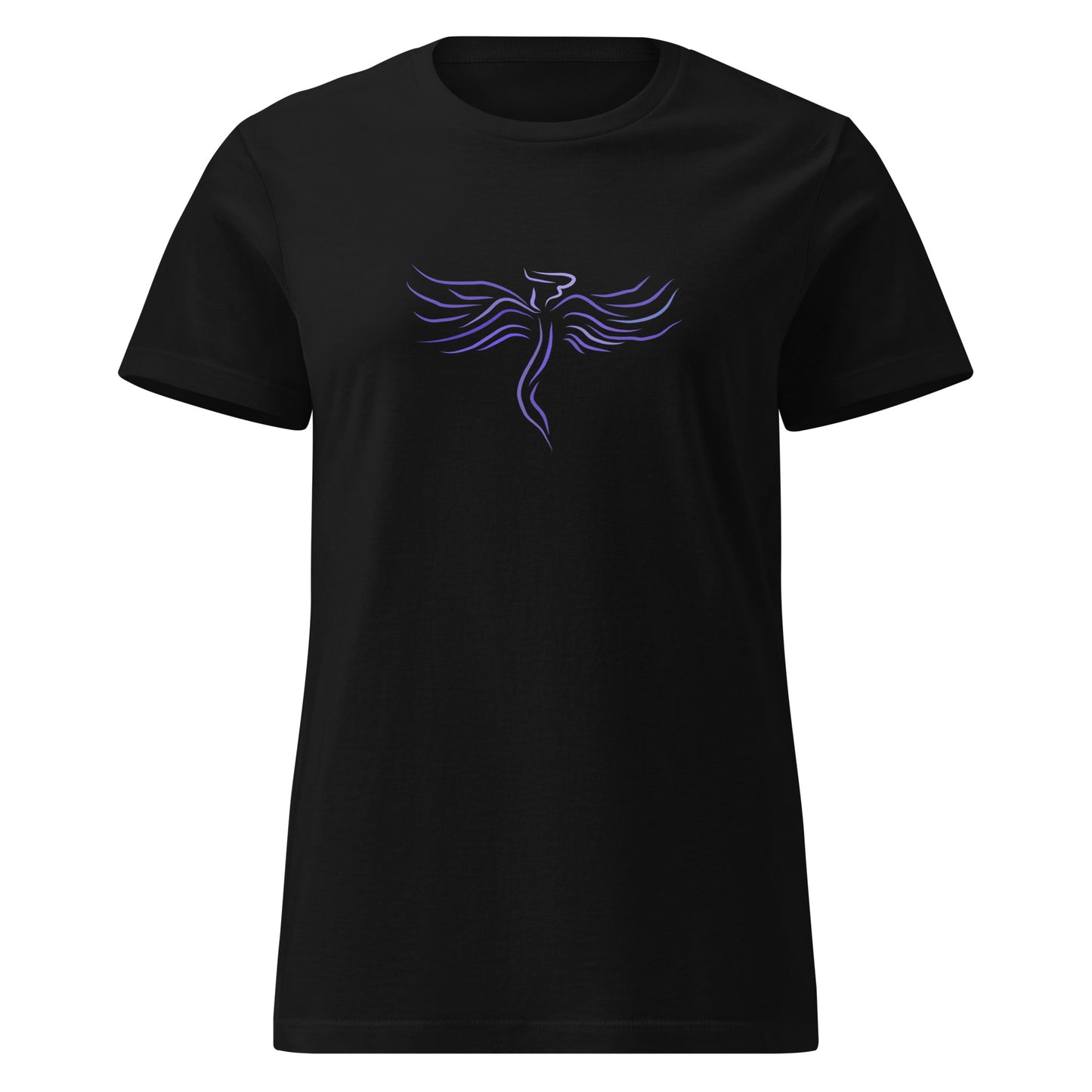 Guardian Angel Ladies Basic Tee Black