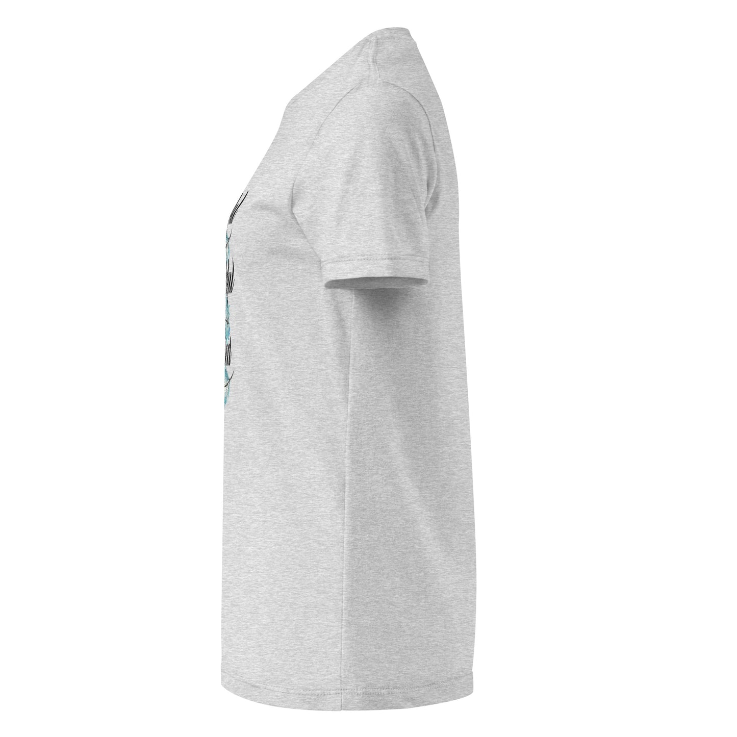 Grateful Thankful Blessed Teal Feathers Women’s Basic Tee