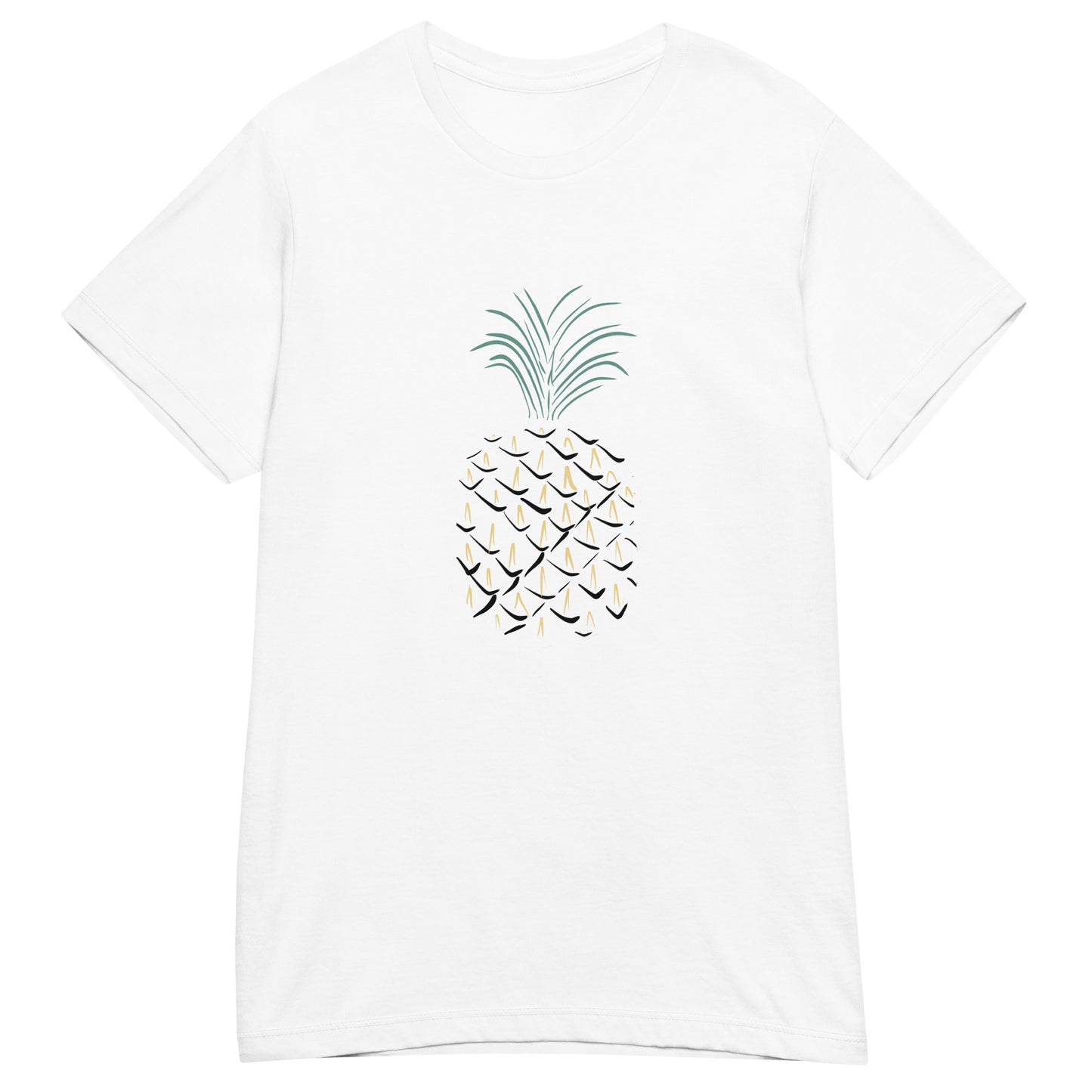 Pineapple Abstract Art Women’s Basic Tee