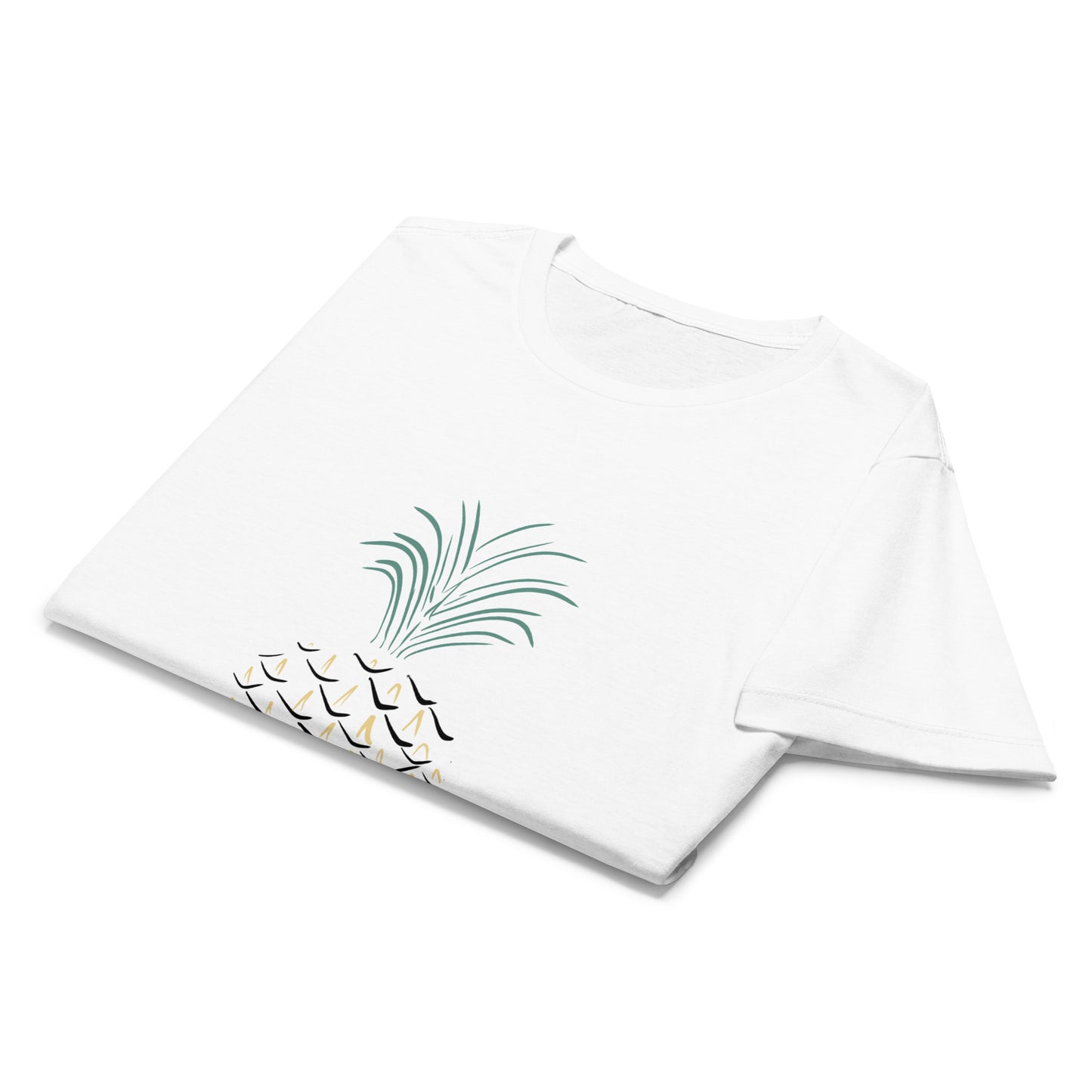 Pineapple Abstract Art Women’s Basic Tee