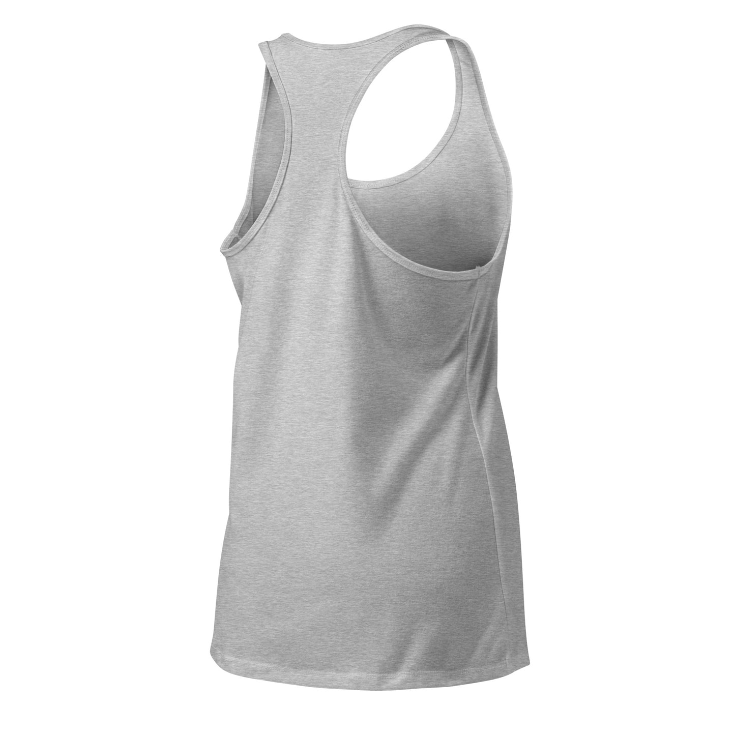 Bride with rings Women’s fitted racerback tank top