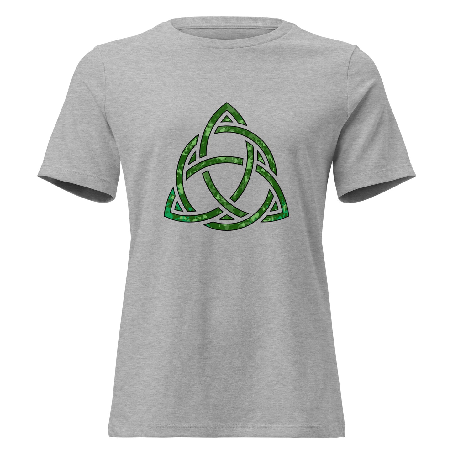 Celtic Trinity Knot Triquetra Bella + Canvas Ladies T-Shirt