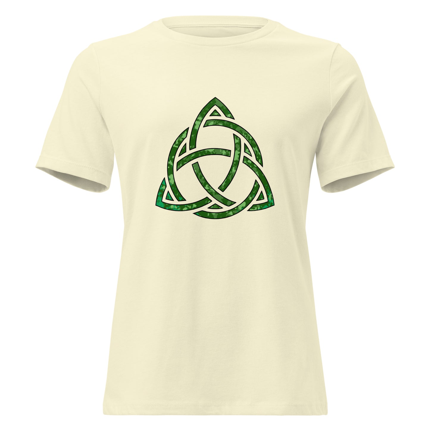 Celtic Trinity Knot Triquetra Bella + Canvas Ladies T-Shirt
