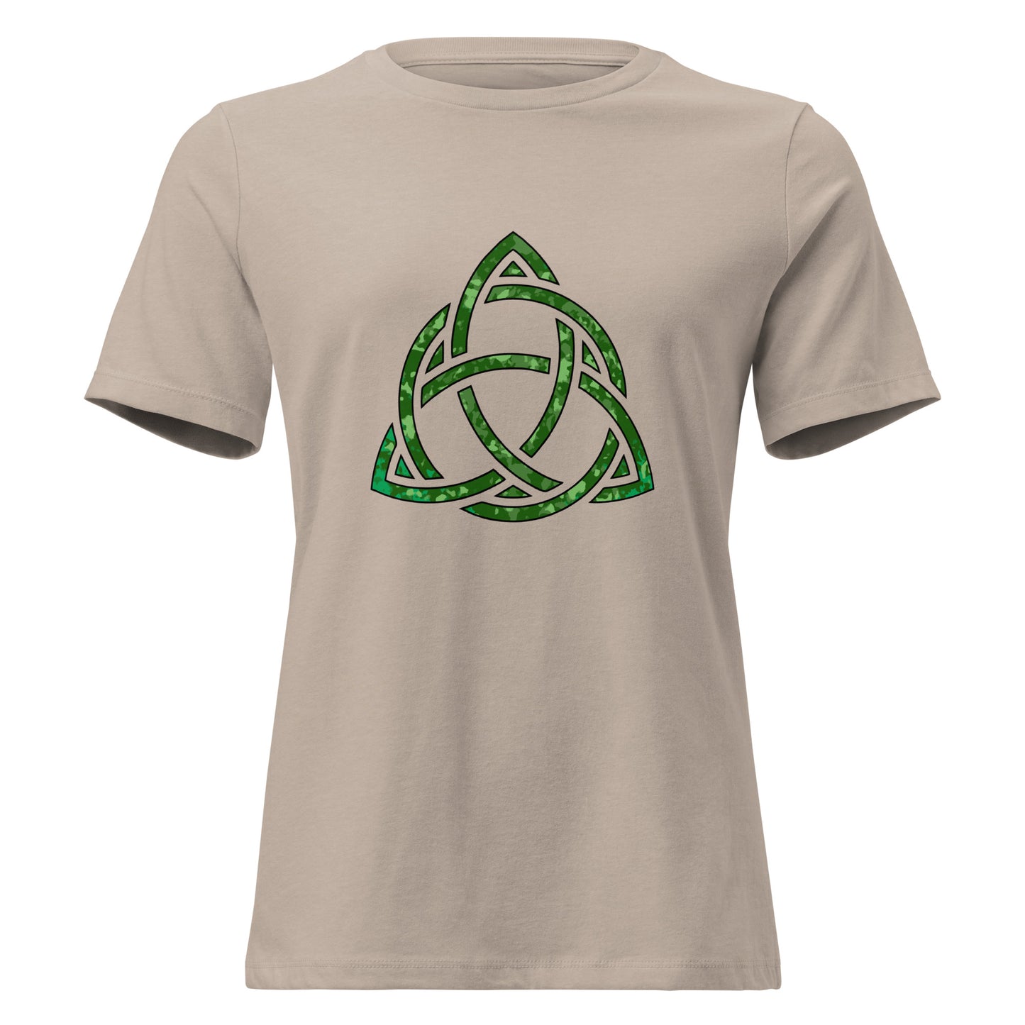 Celtic Trinity Knot Triquetra Bella + Canvas Ladies T-Shirt