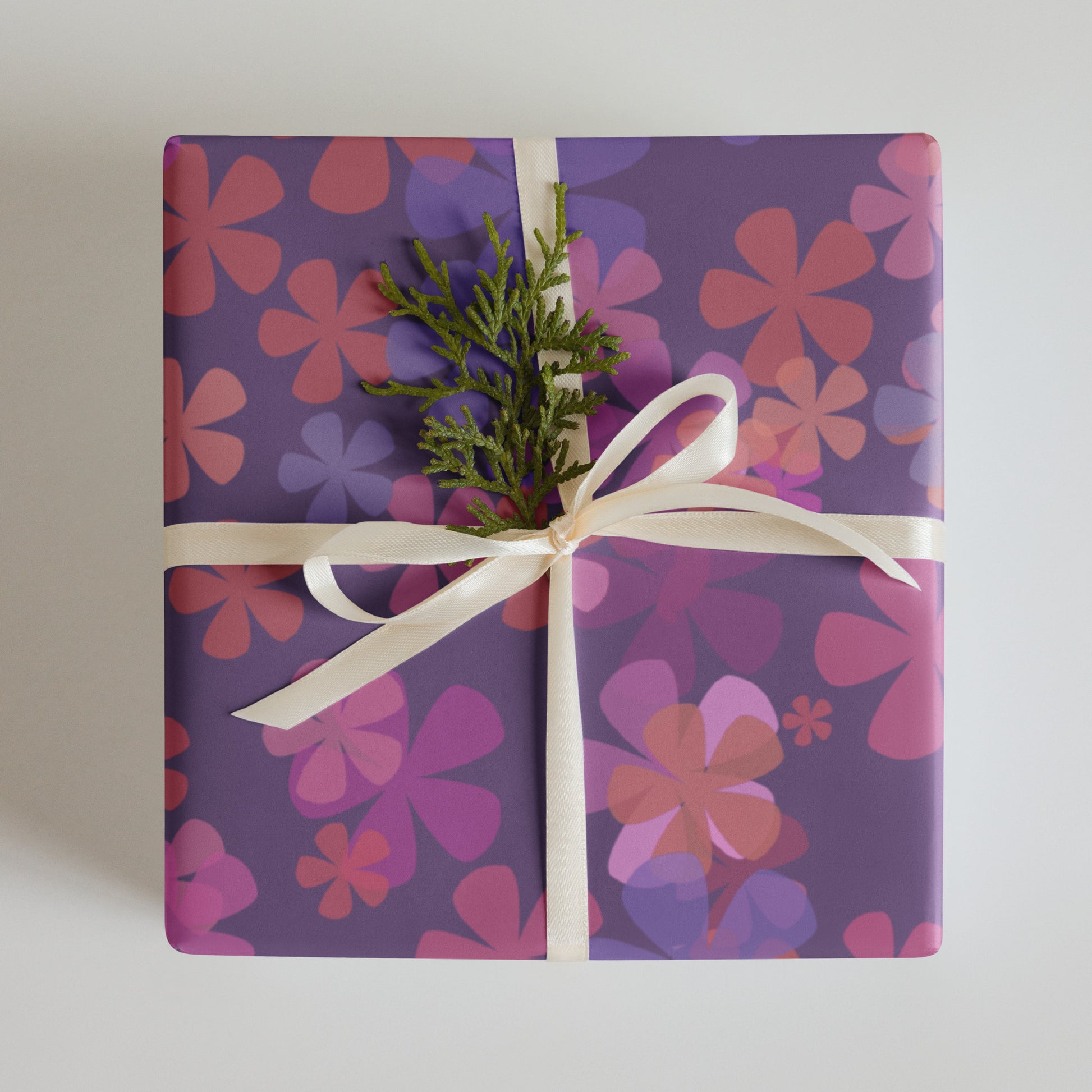 Dark Purple Wrapping Paper Sheets