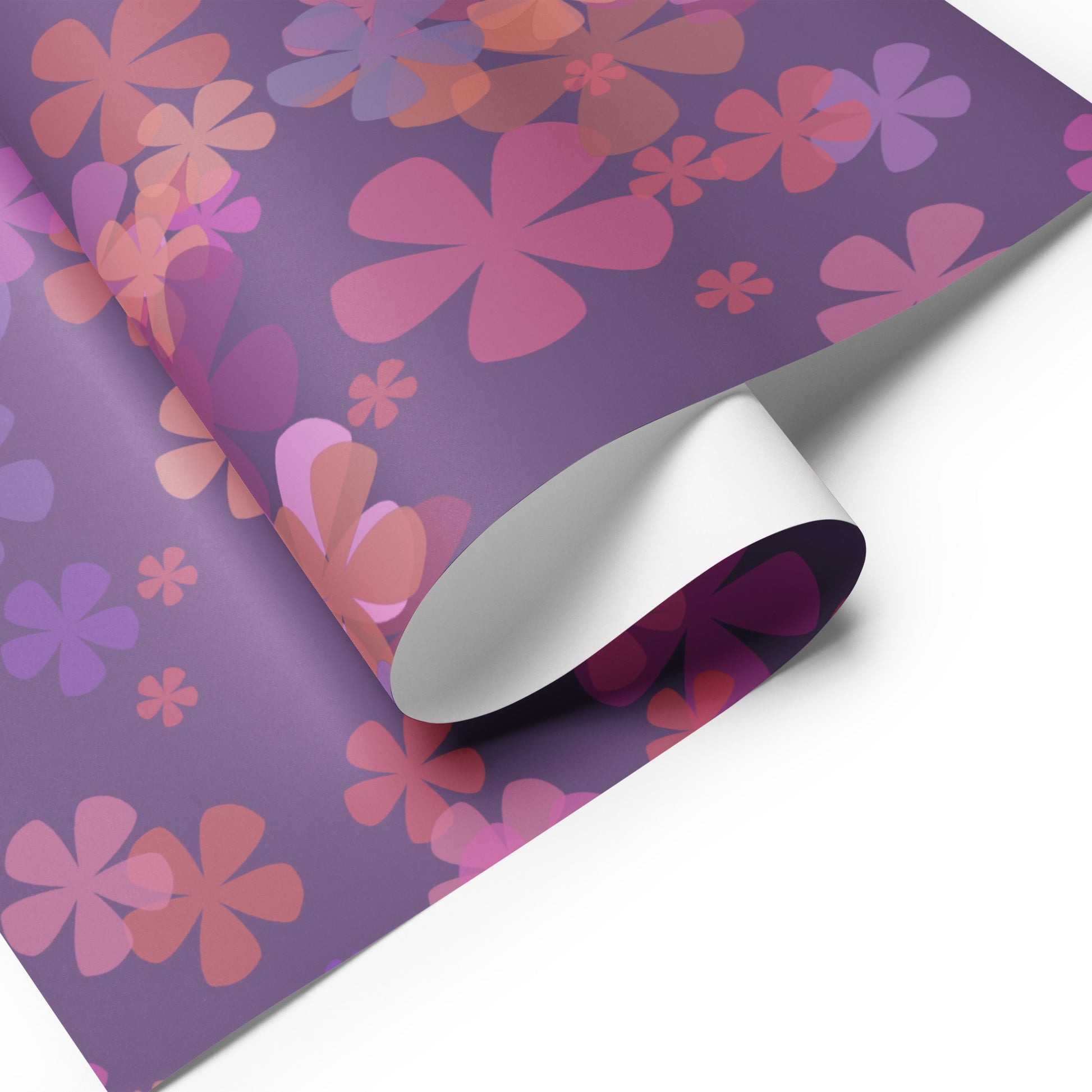 Dark Purple Wrapping Paper Sheets
