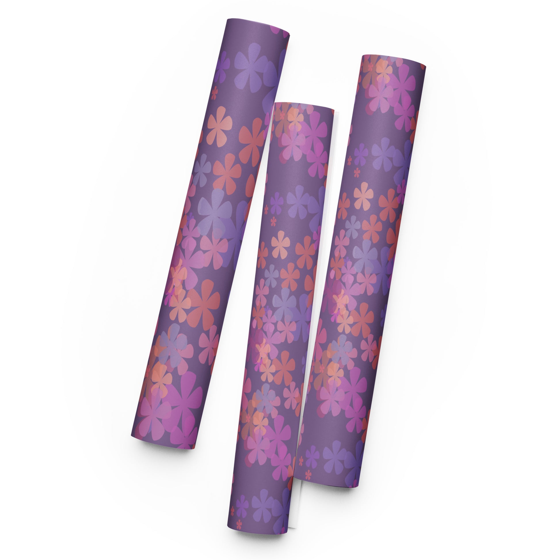 Dark Purple Wrapping Paper Sheets