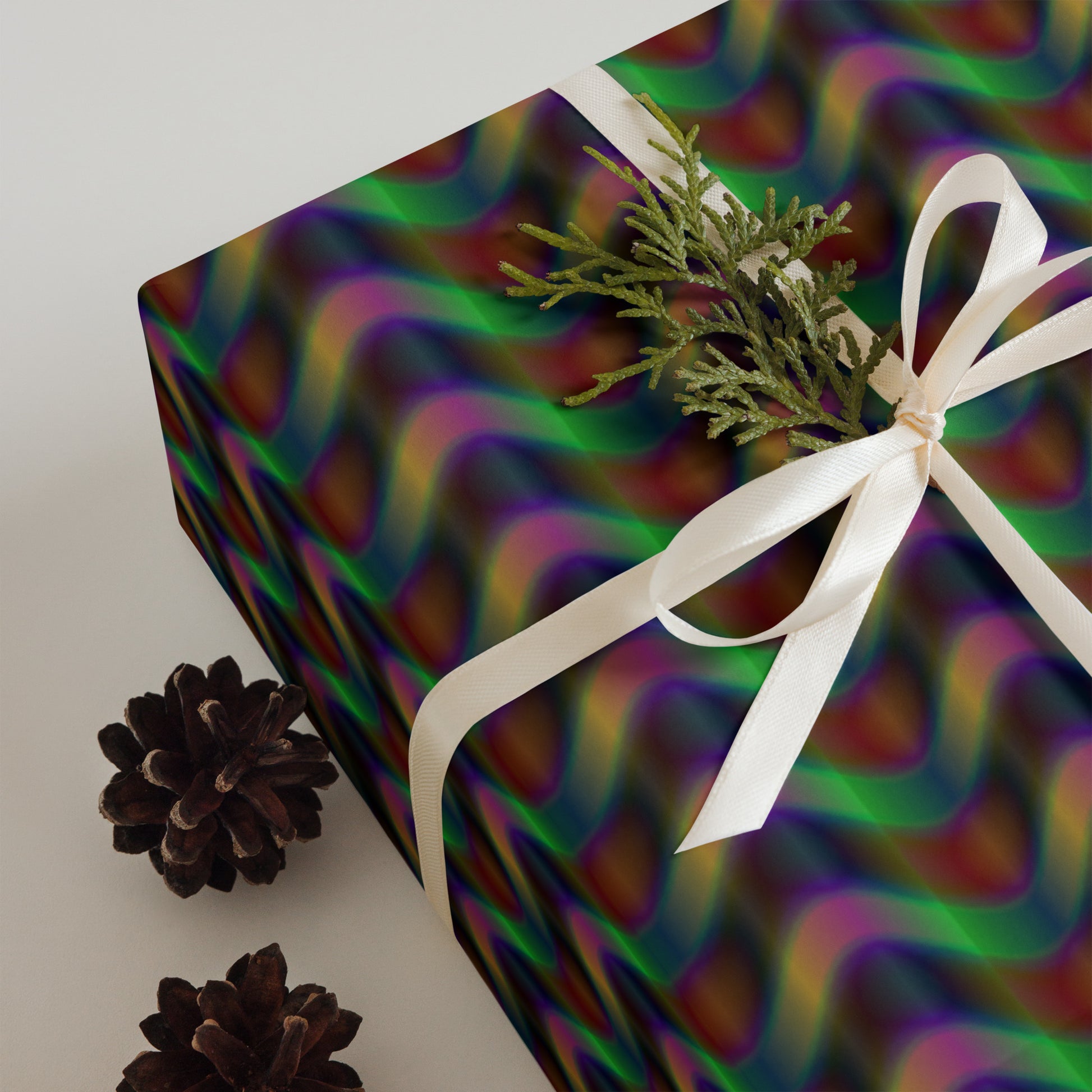 Color Stripes Wrapping paper sheets