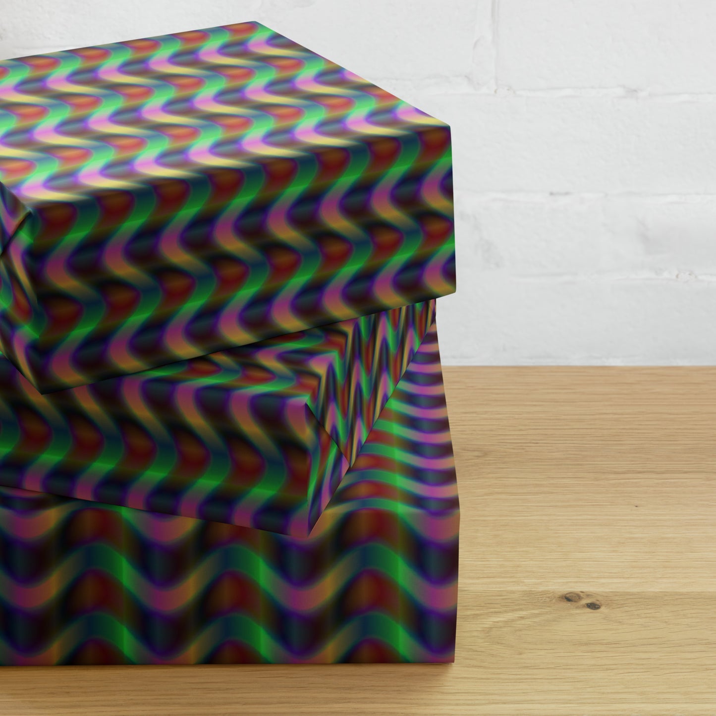 Color Stripes Wrapping paper sheets