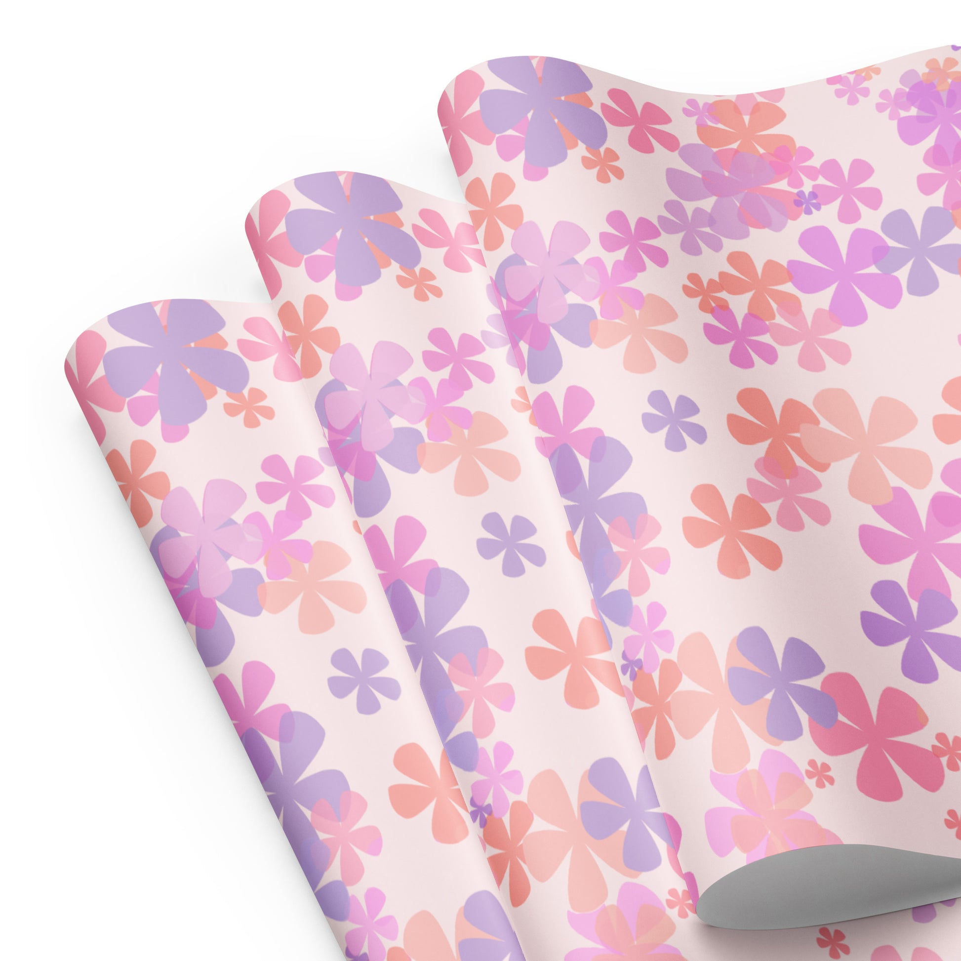 Floral Wrapping Paper Sheets