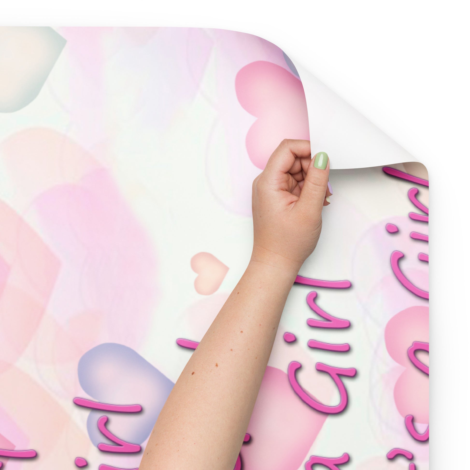 It's a Girl Wrapping Paper Sheets