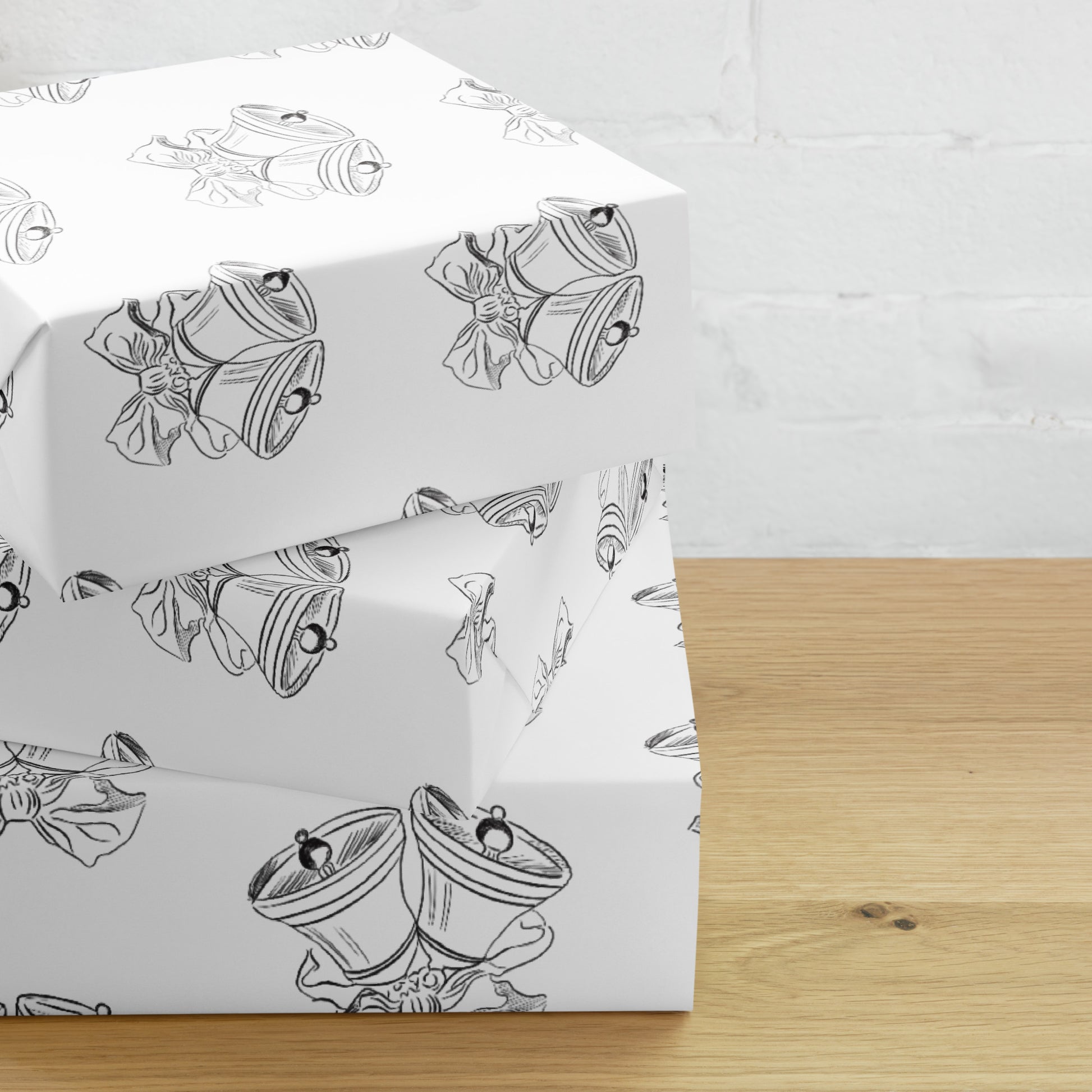 Wedding Bells Wrapping paper sheets