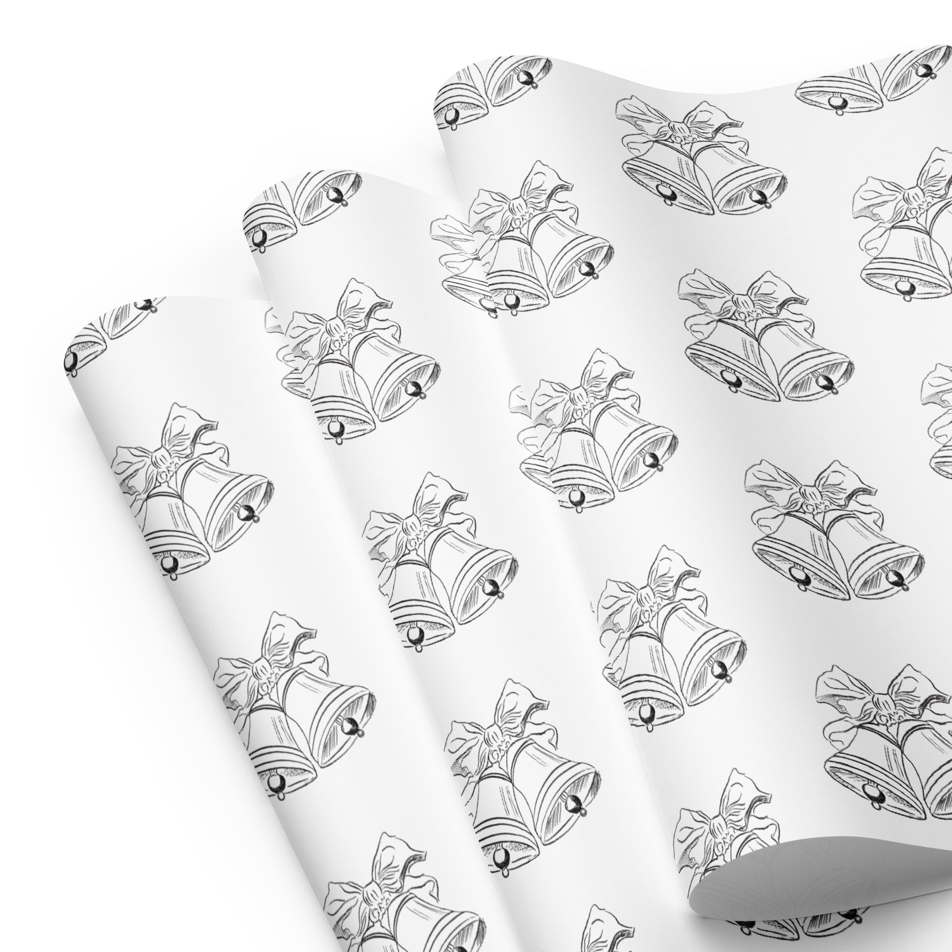 Wedding Bells Wrapping paper sheets