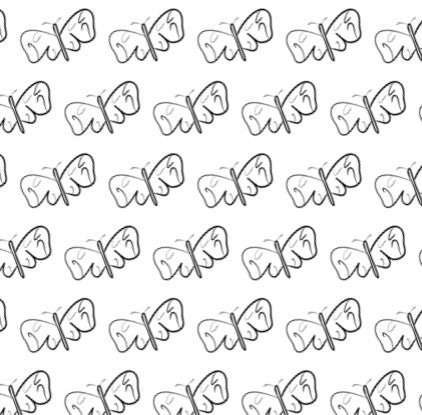 Black and White Butterfly